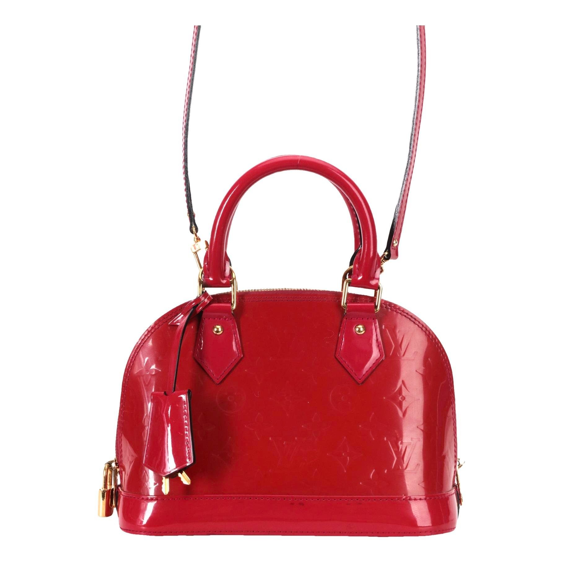 Alma BB patent leather handbag