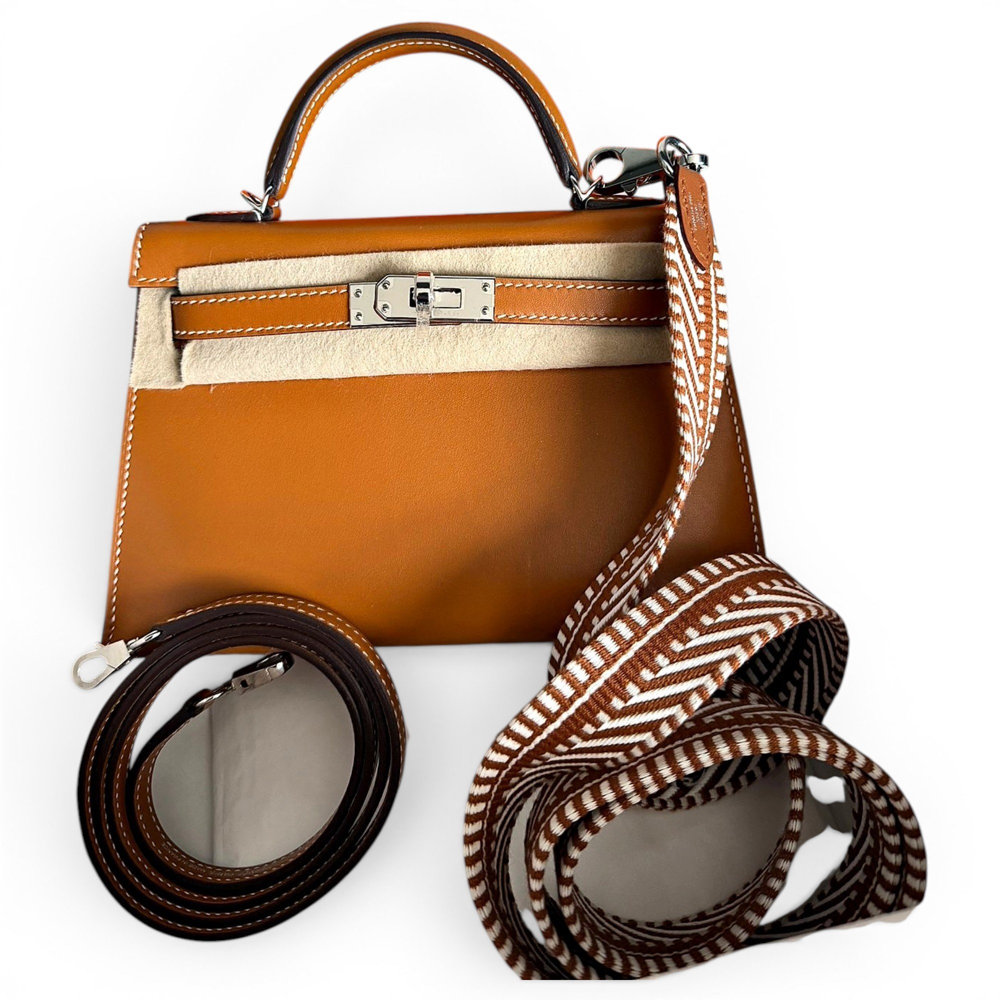 Kelly Mini leather handbag