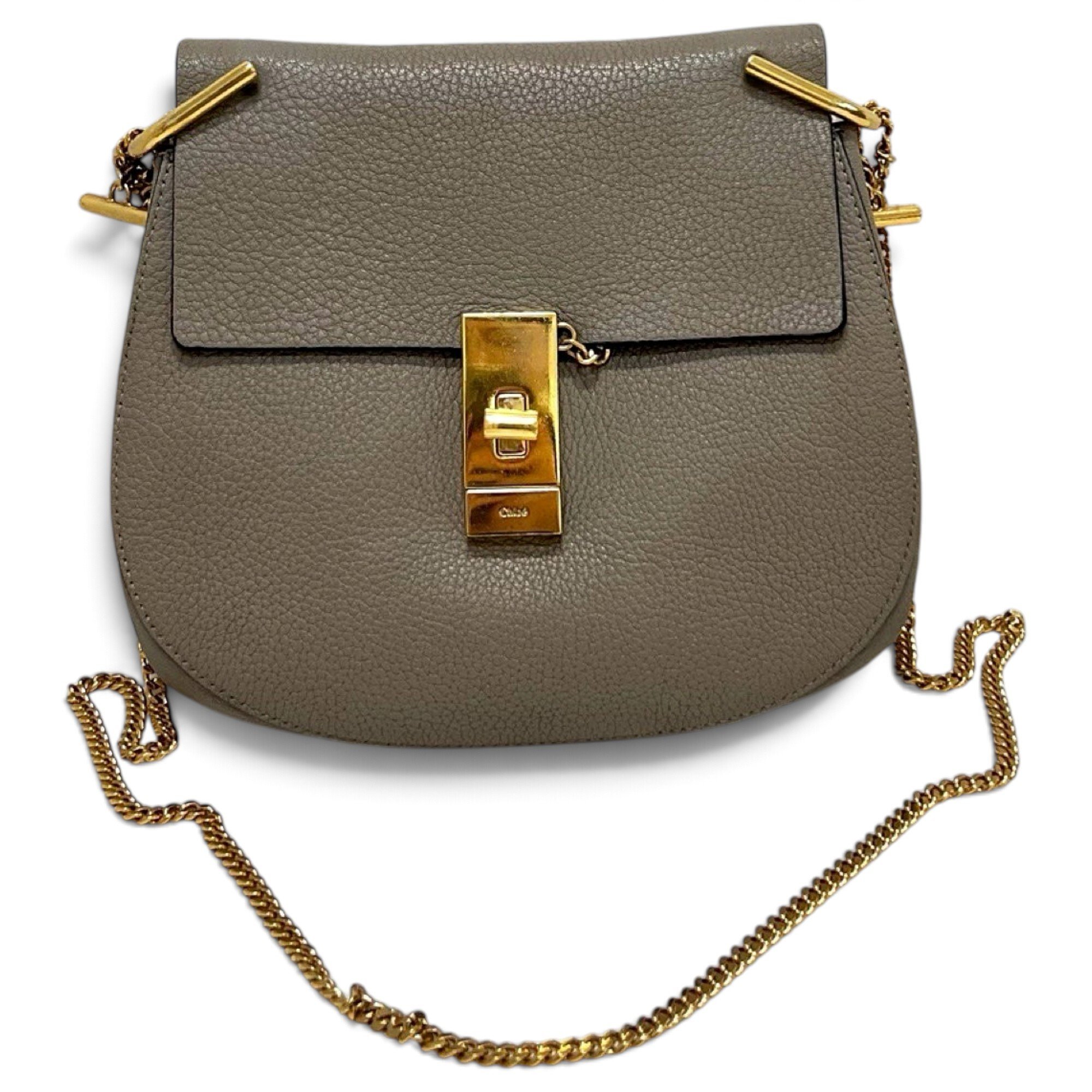 Drew leather crossbody bag