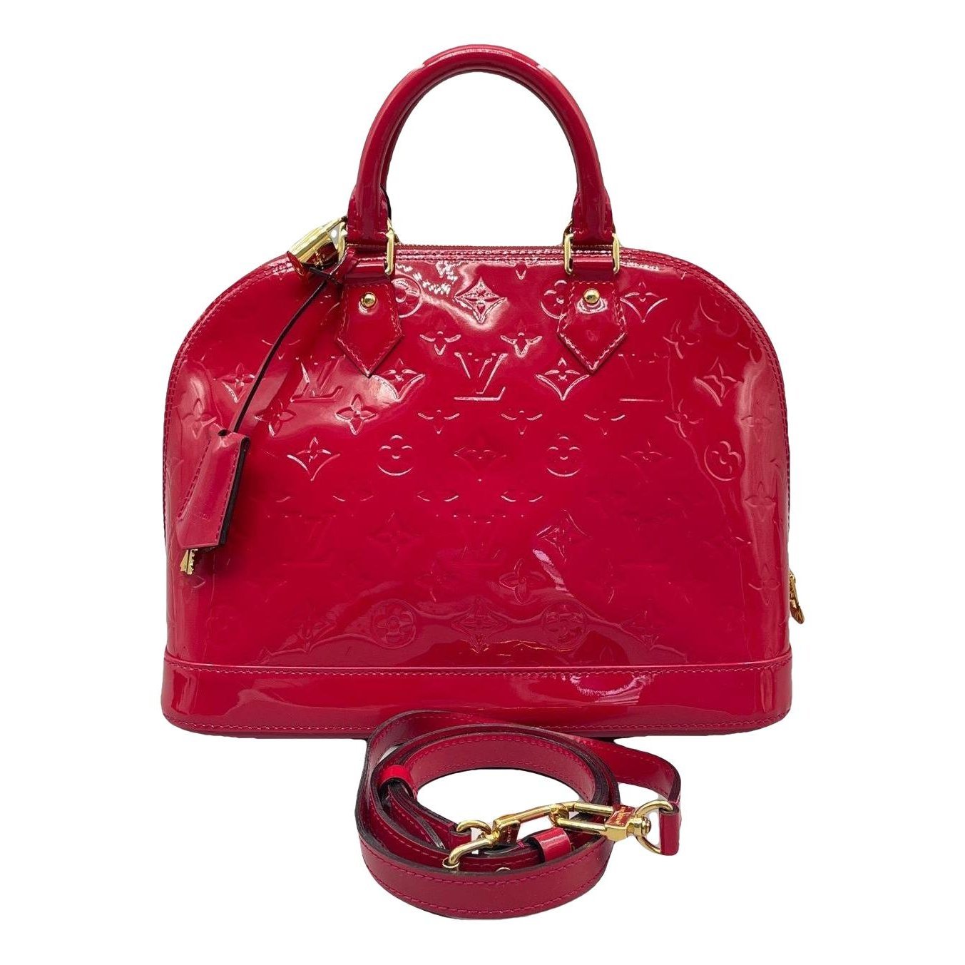 Alma BB patent leather handbag