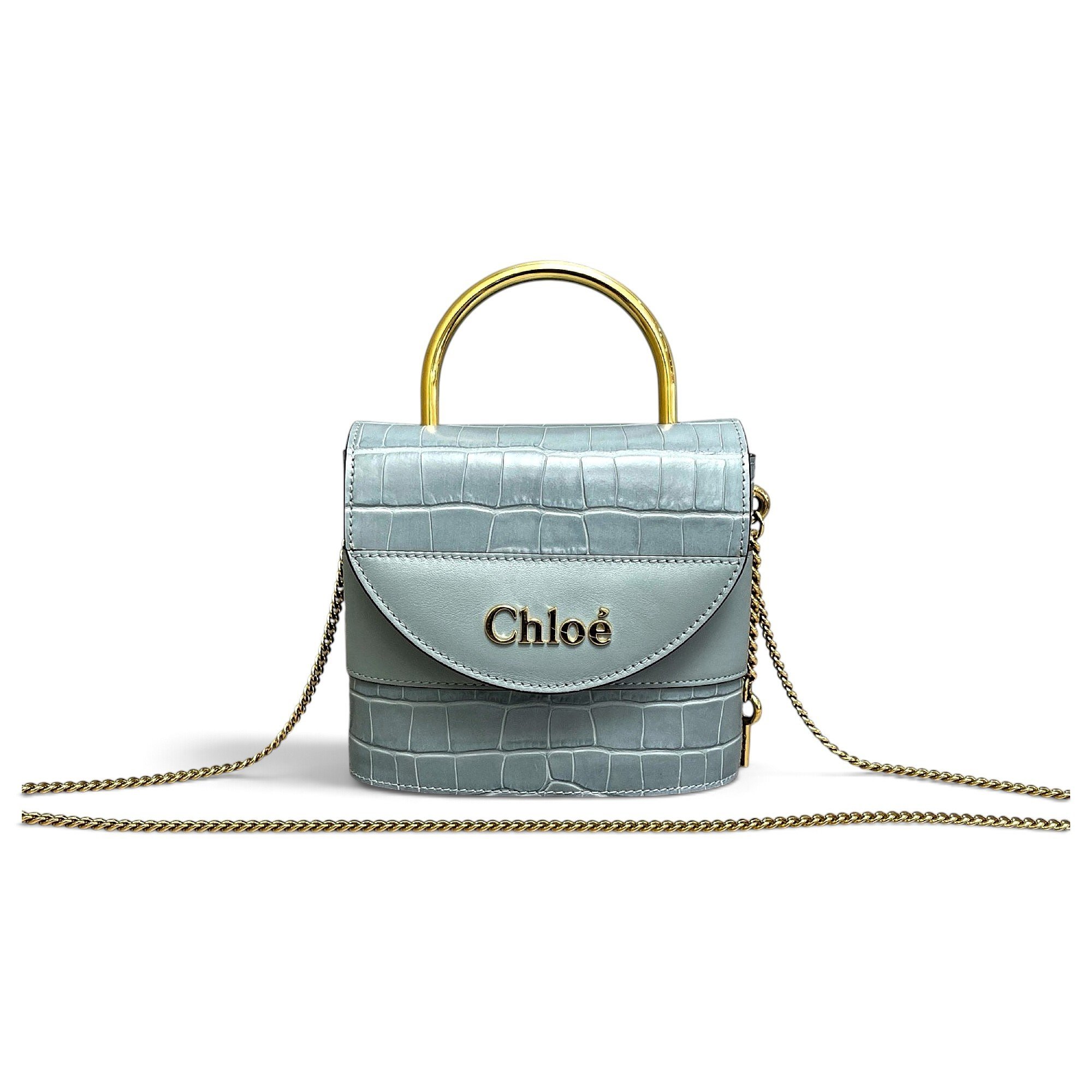 Aby Lock leather mini bag
