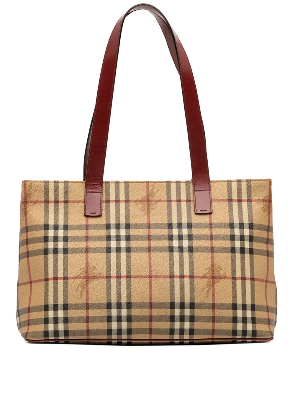 2000-2017 Haymarket Check Coated Canvas tote bag