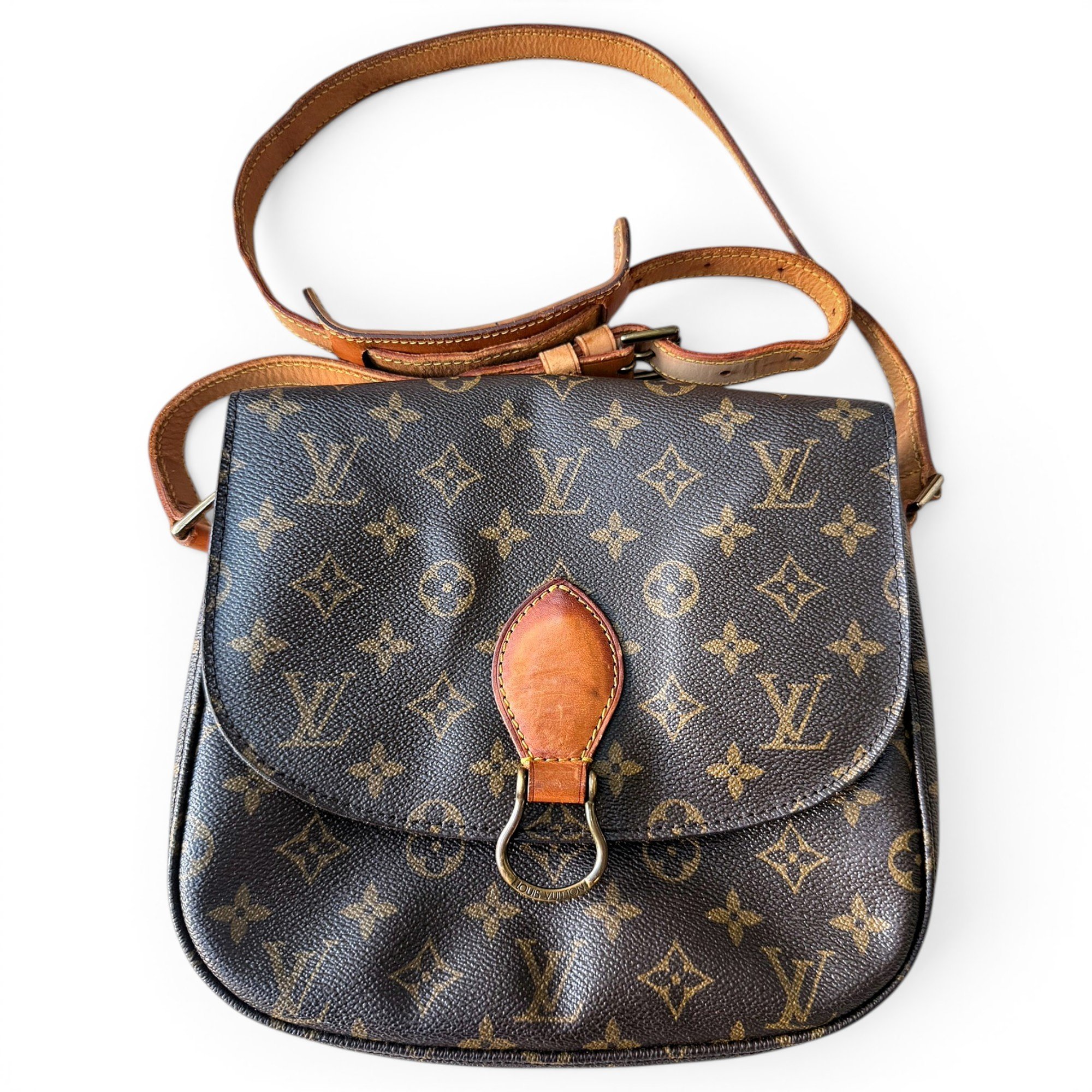 Saint Cloud vintage leather crossbody bag