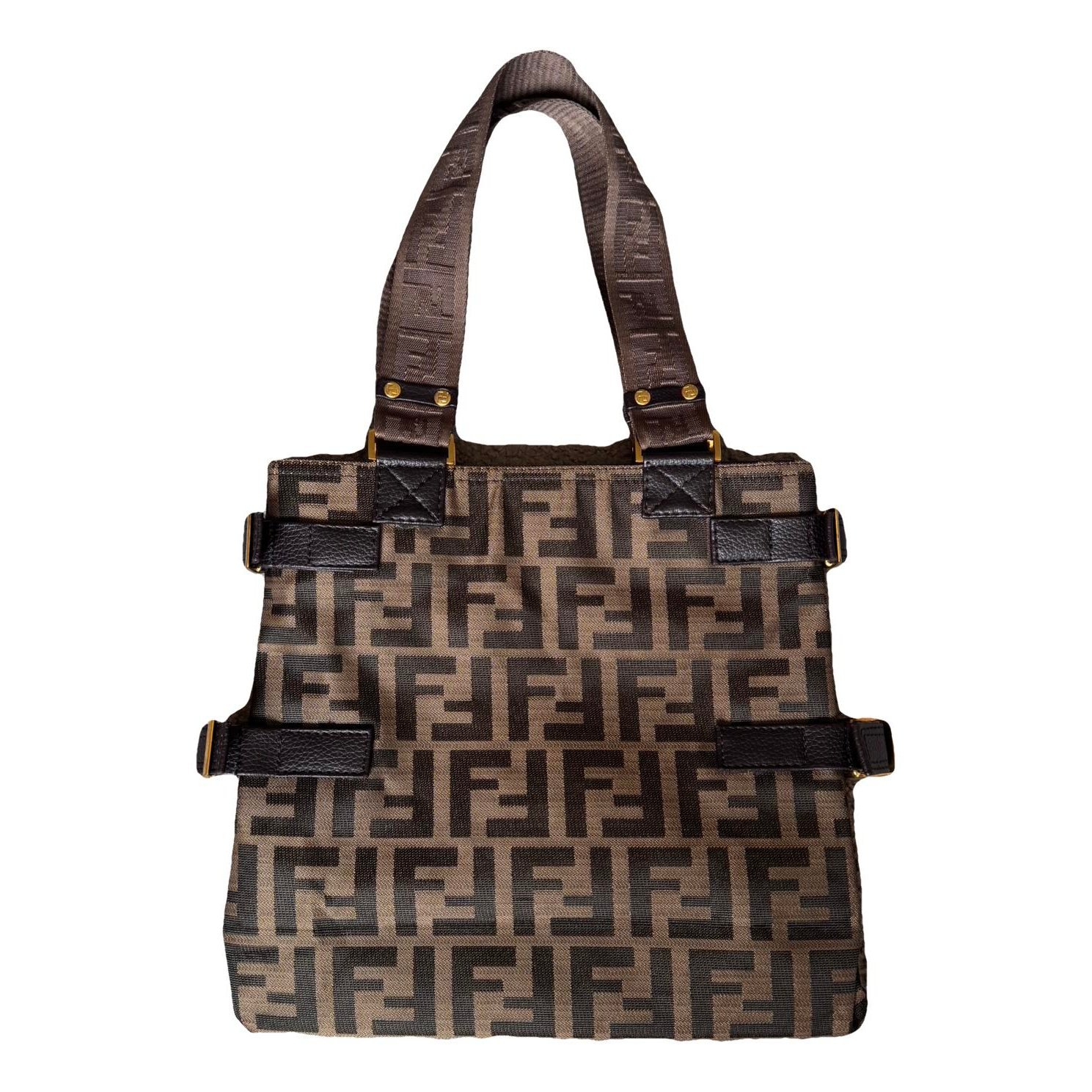 FF leather handbag
