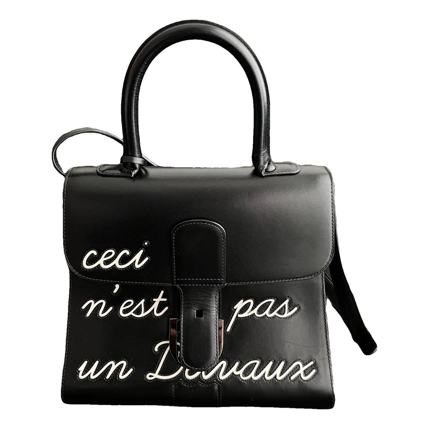 Brillant leather handbag