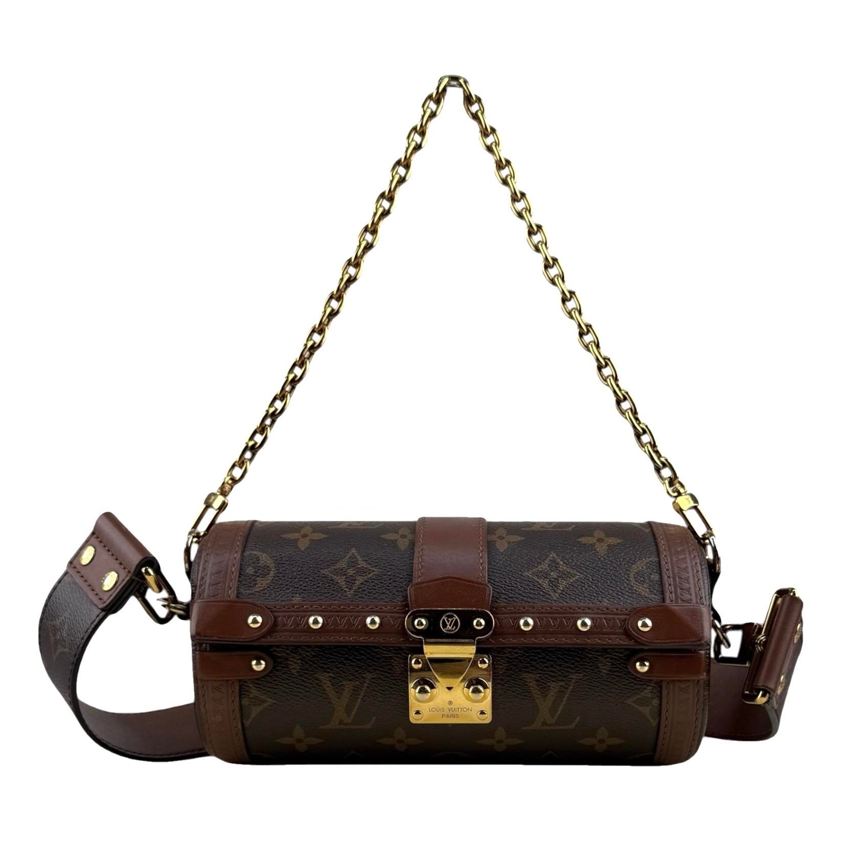 Papillon Trunk leather crossbody bag