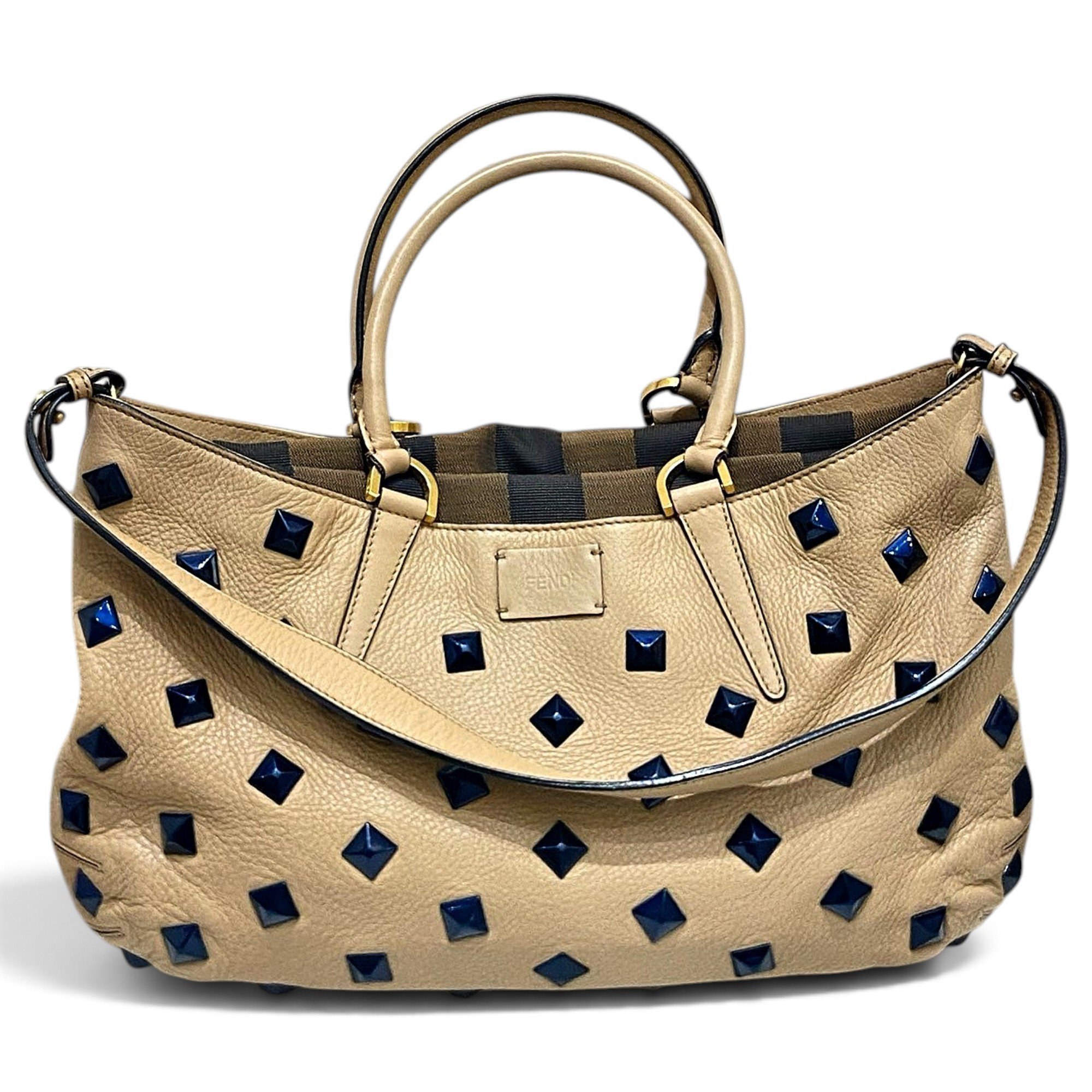 Leather tote