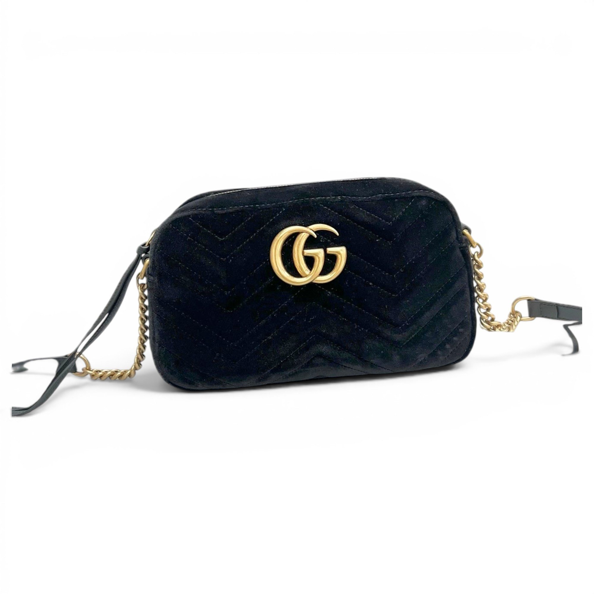 GG Marmont velvet handbag