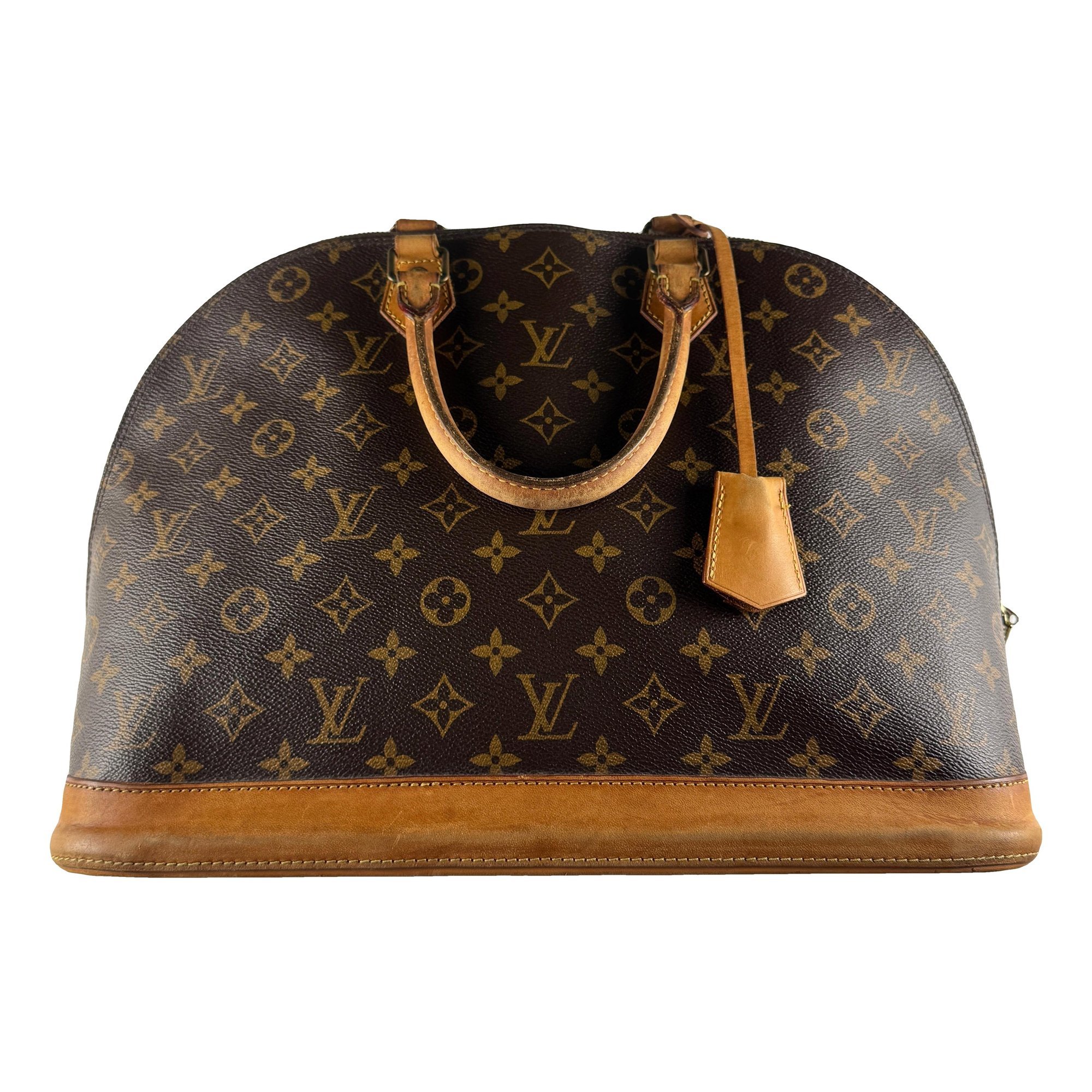Alma leather handbag