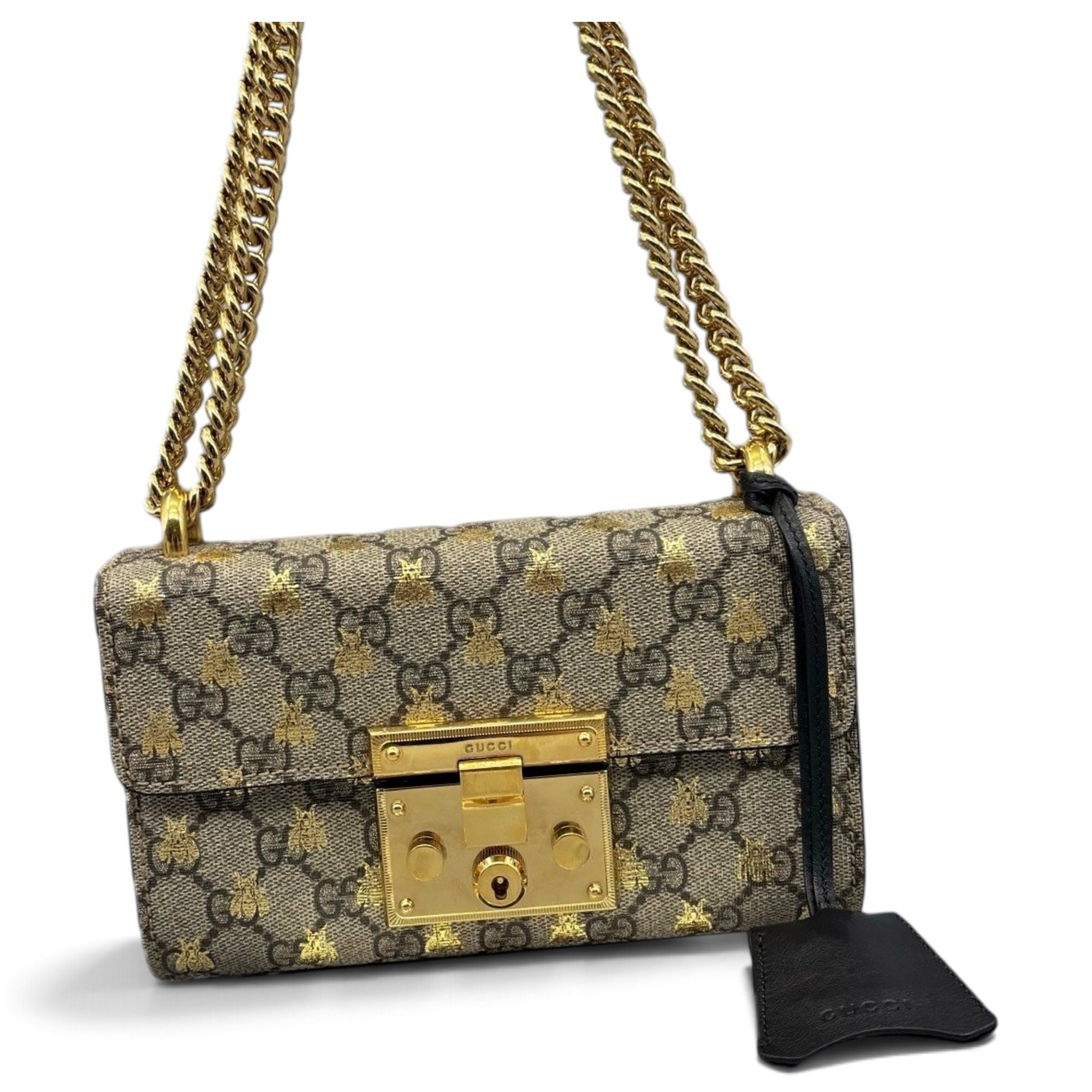 Padlock cloth handbag