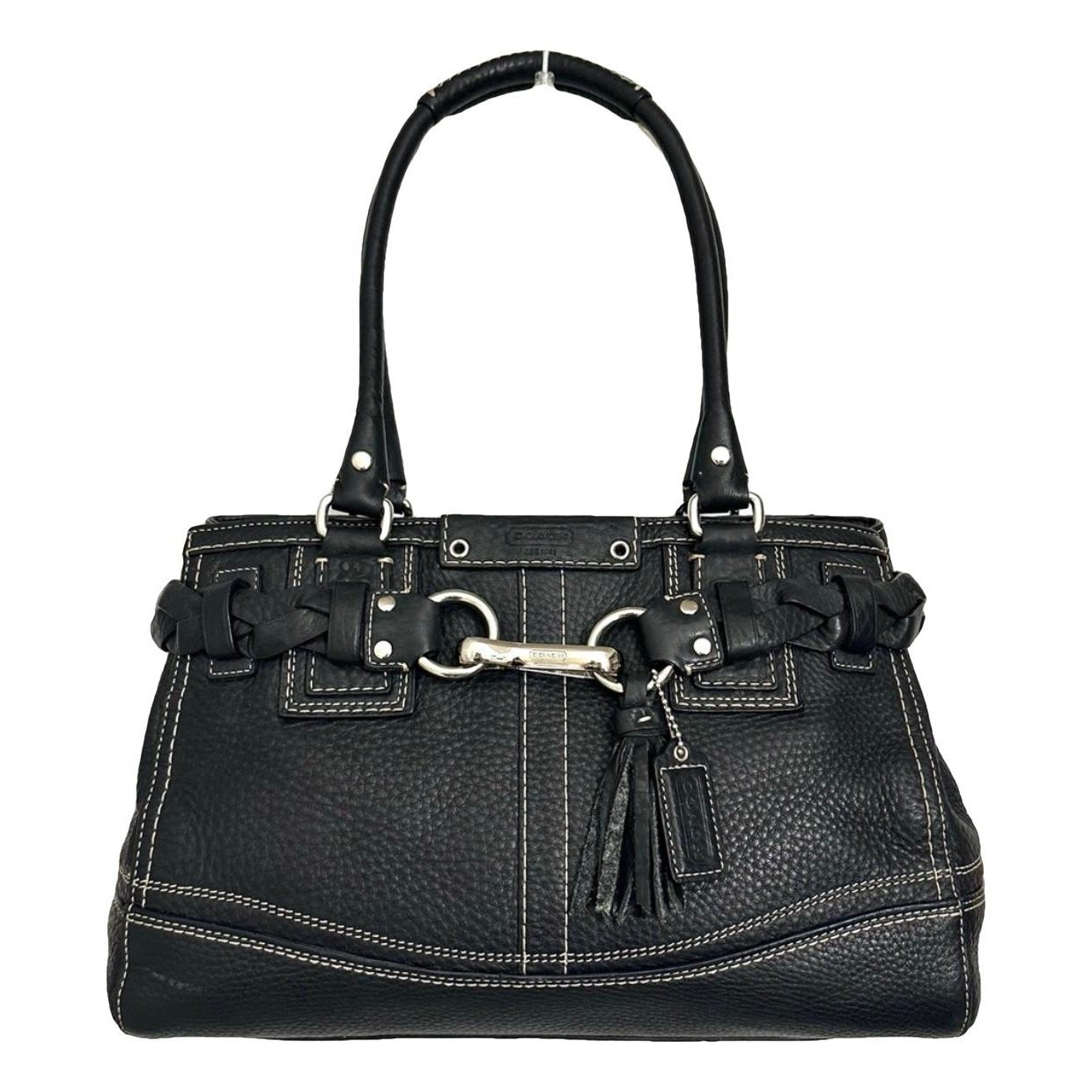 Leather handbag