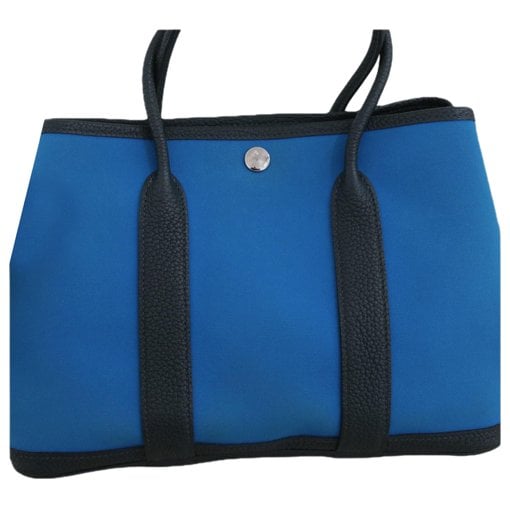 Garden Party leather handbag