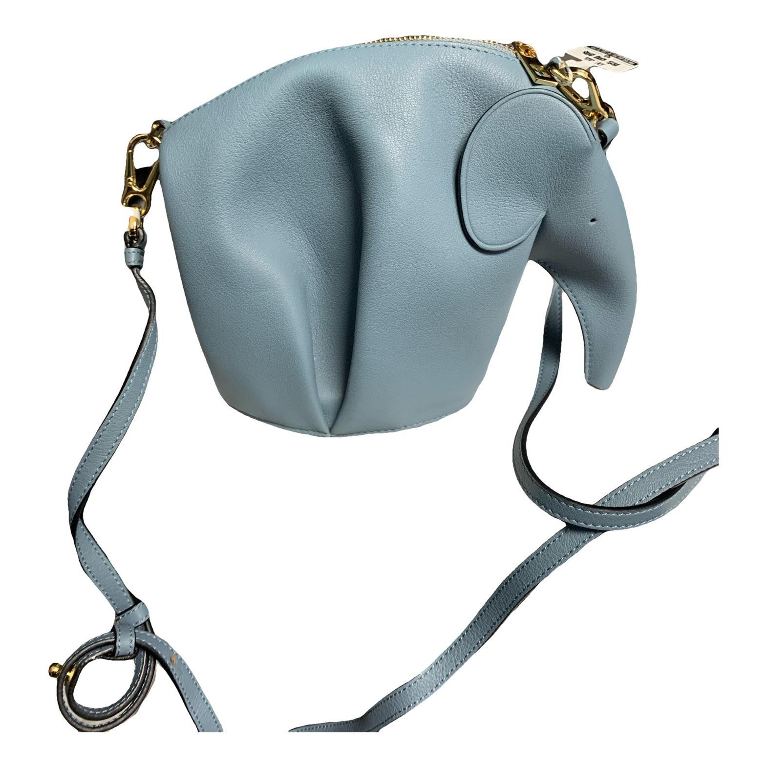 Animals leather handbag