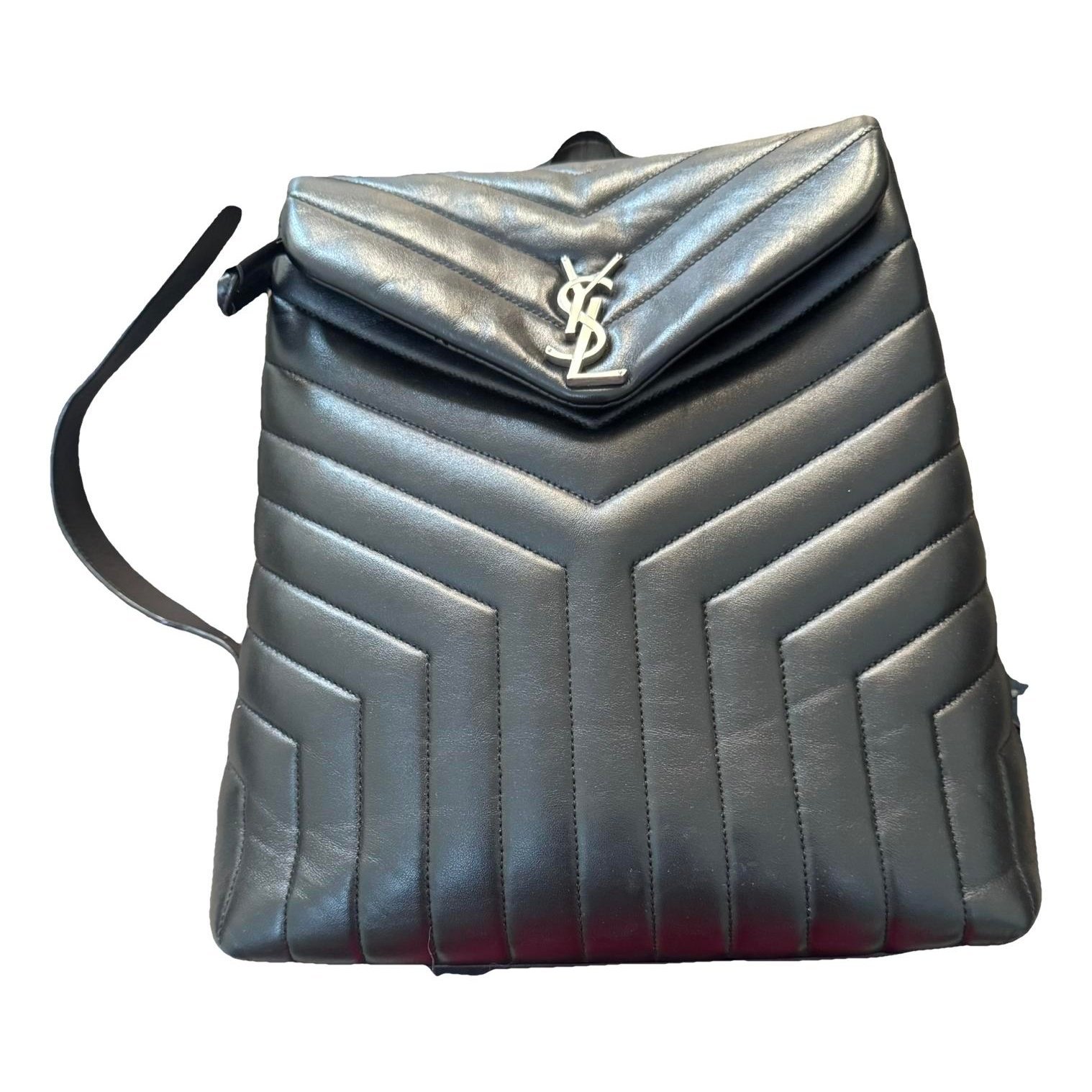 Loulou leather backpack
