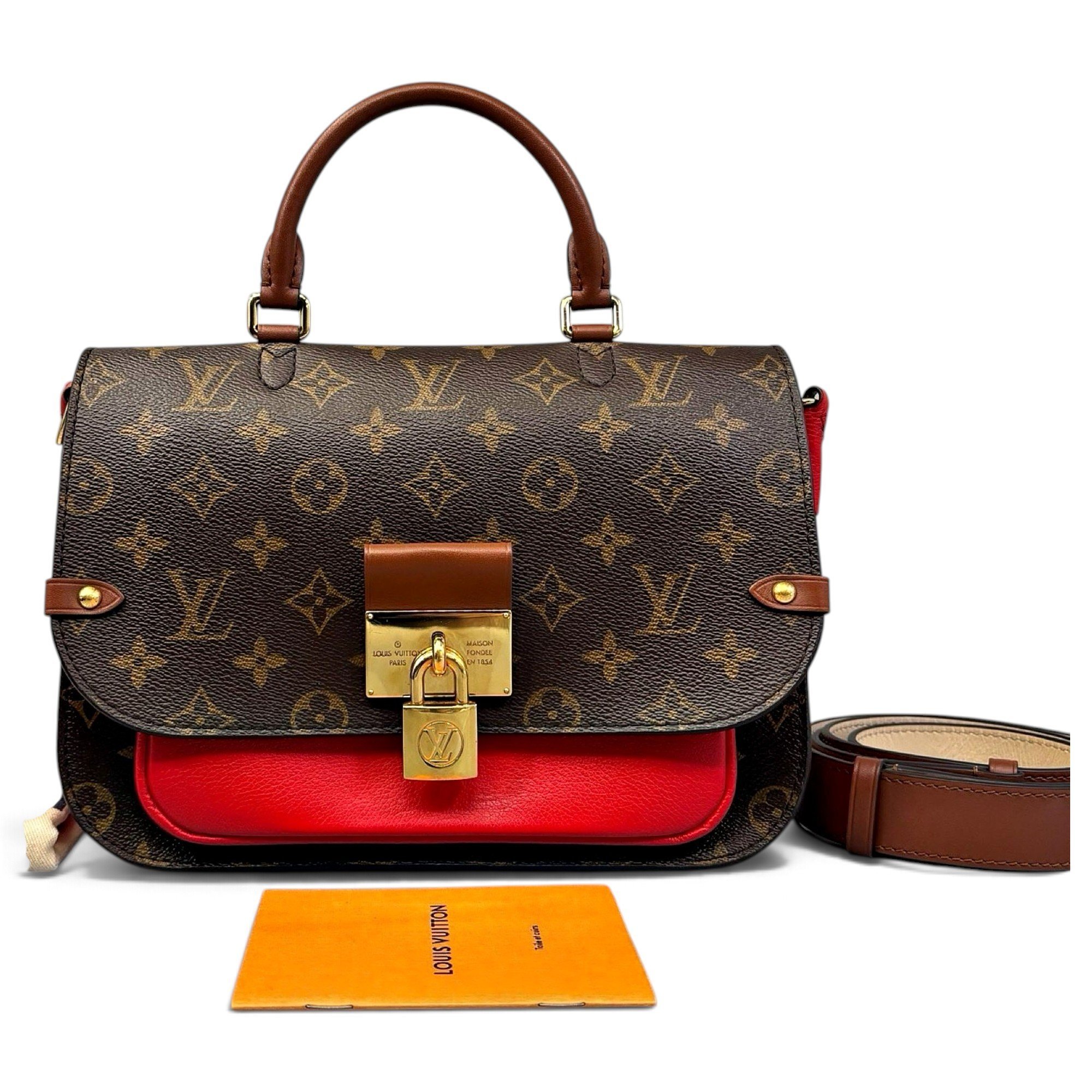 Leather crossbody bag