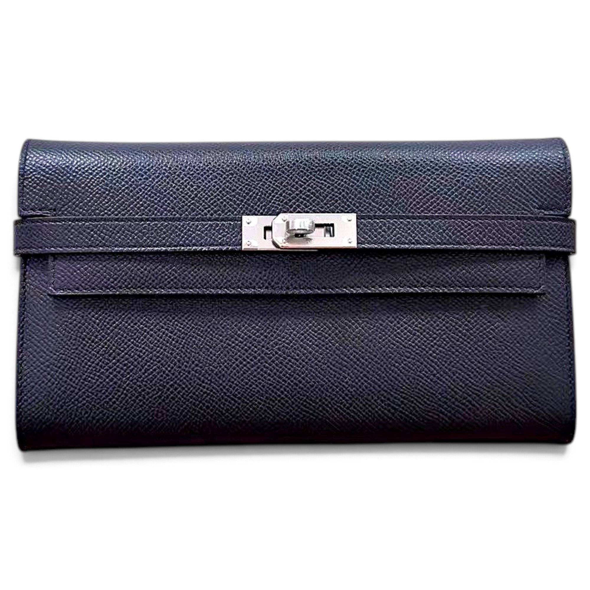 Kelly to go leather clutch bag