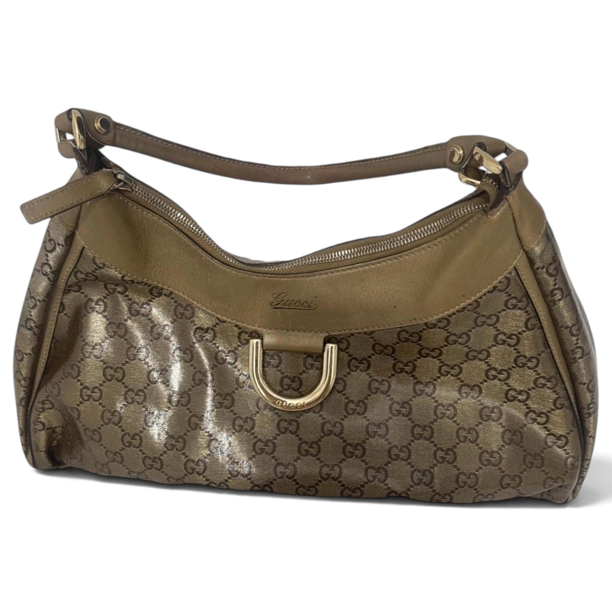 D-Ring leather handbag