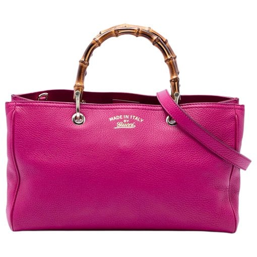 Bamboo leather satchel