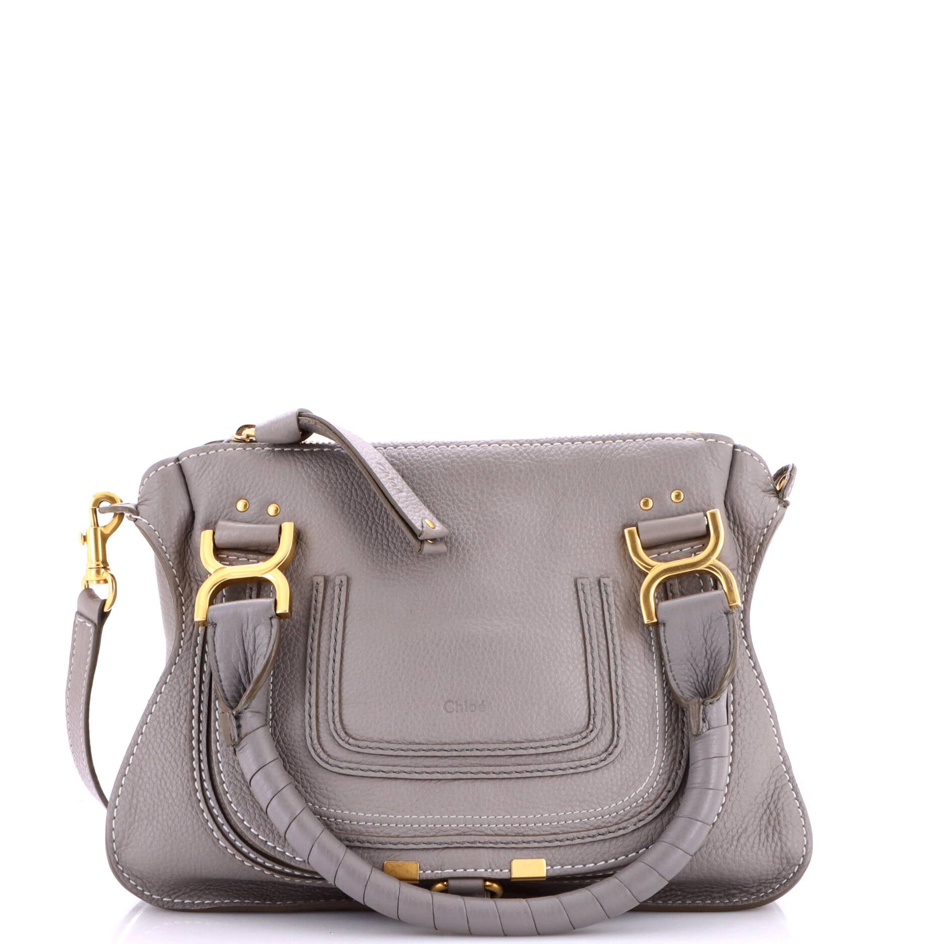 Marcie Satchel Leather Small