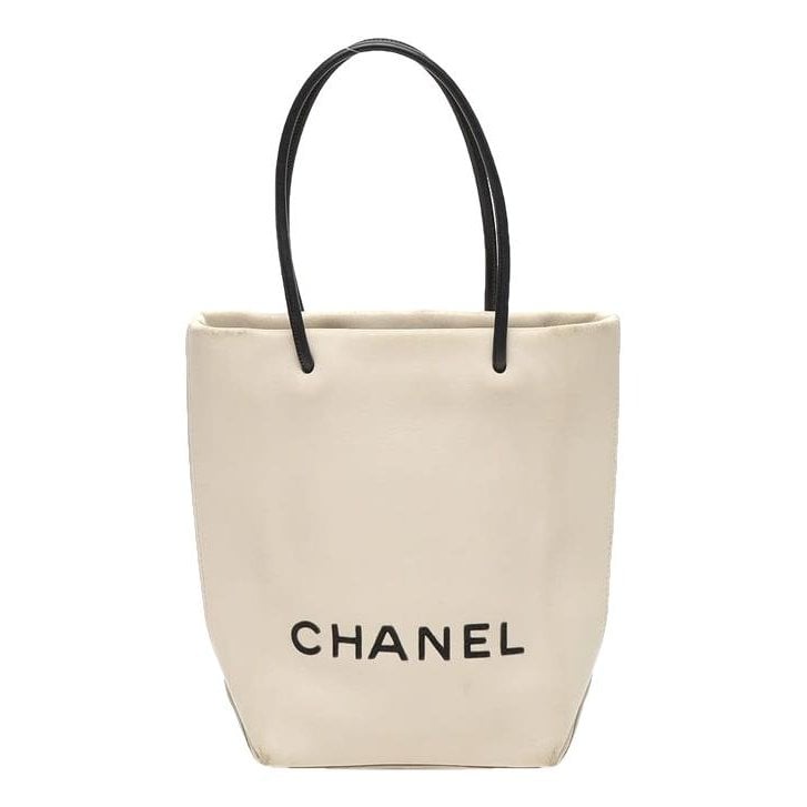 Leather tote