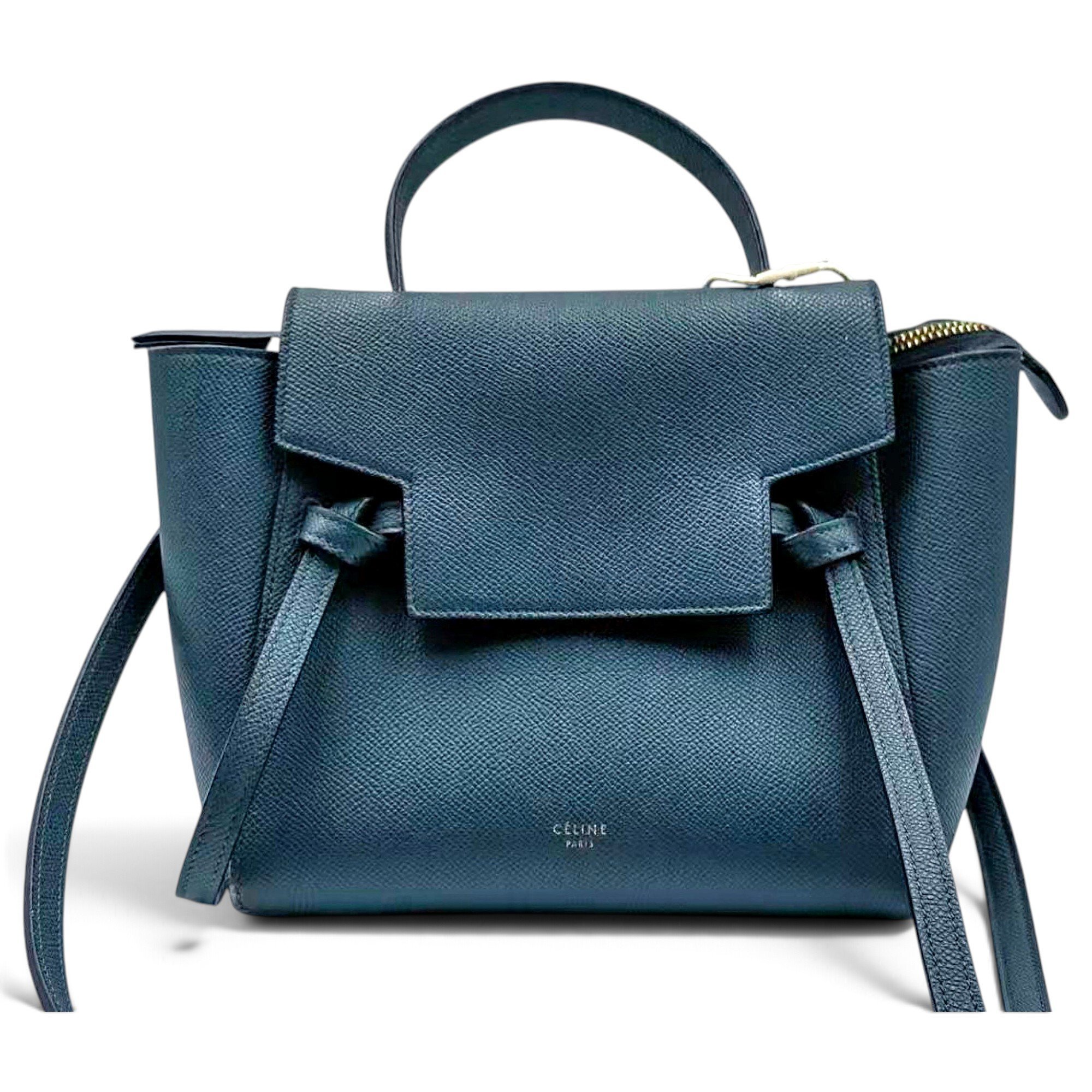 Belt leather bag