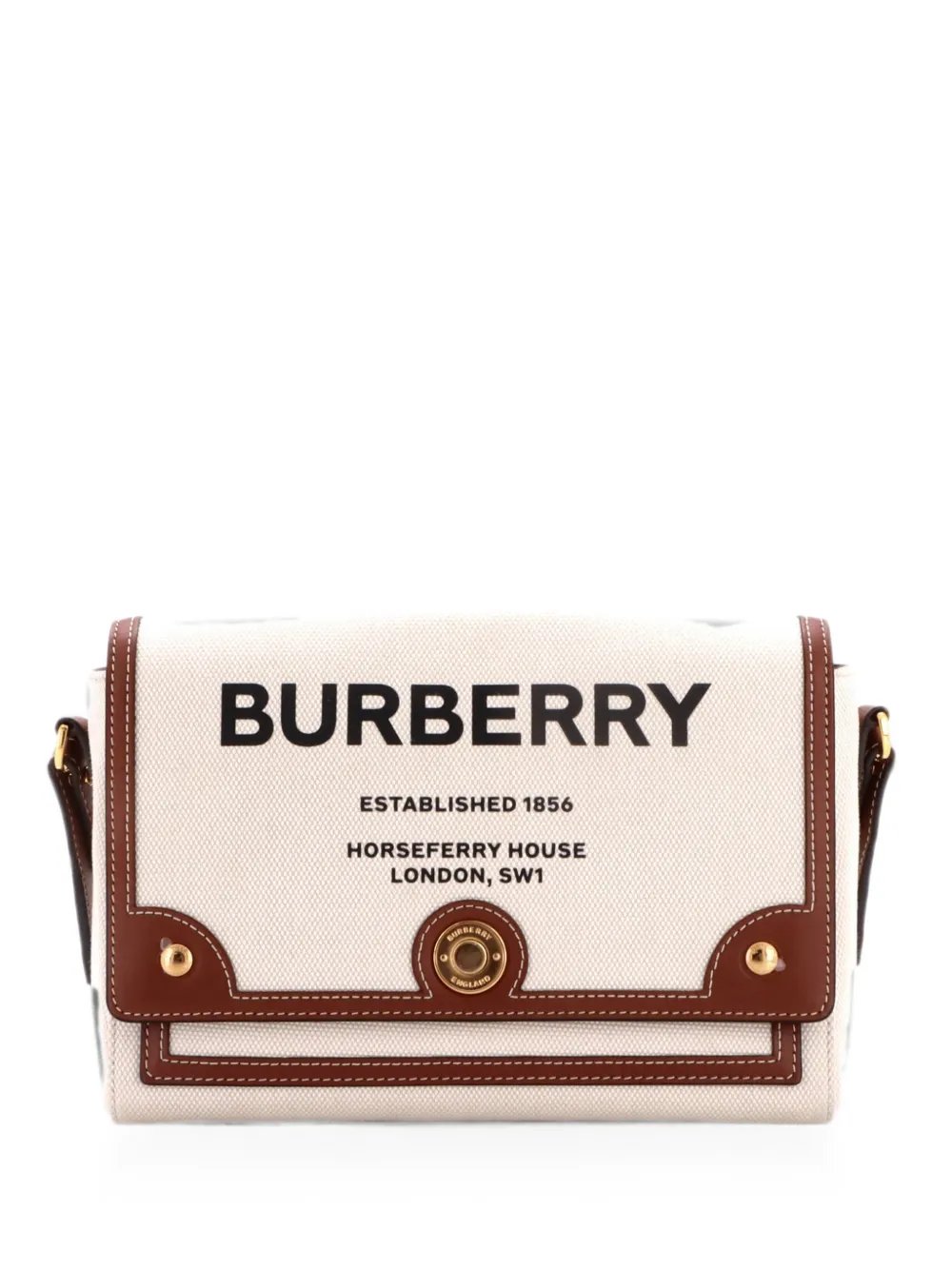 Note Canvas with Leather Medium crossbody bag