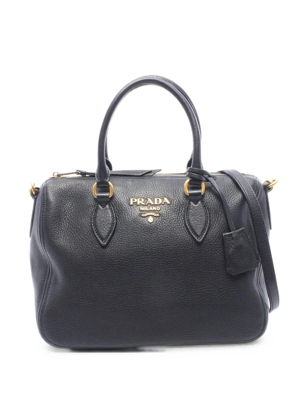 2010s mini leather tote  bag