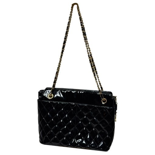 Patent leather crossbody bag