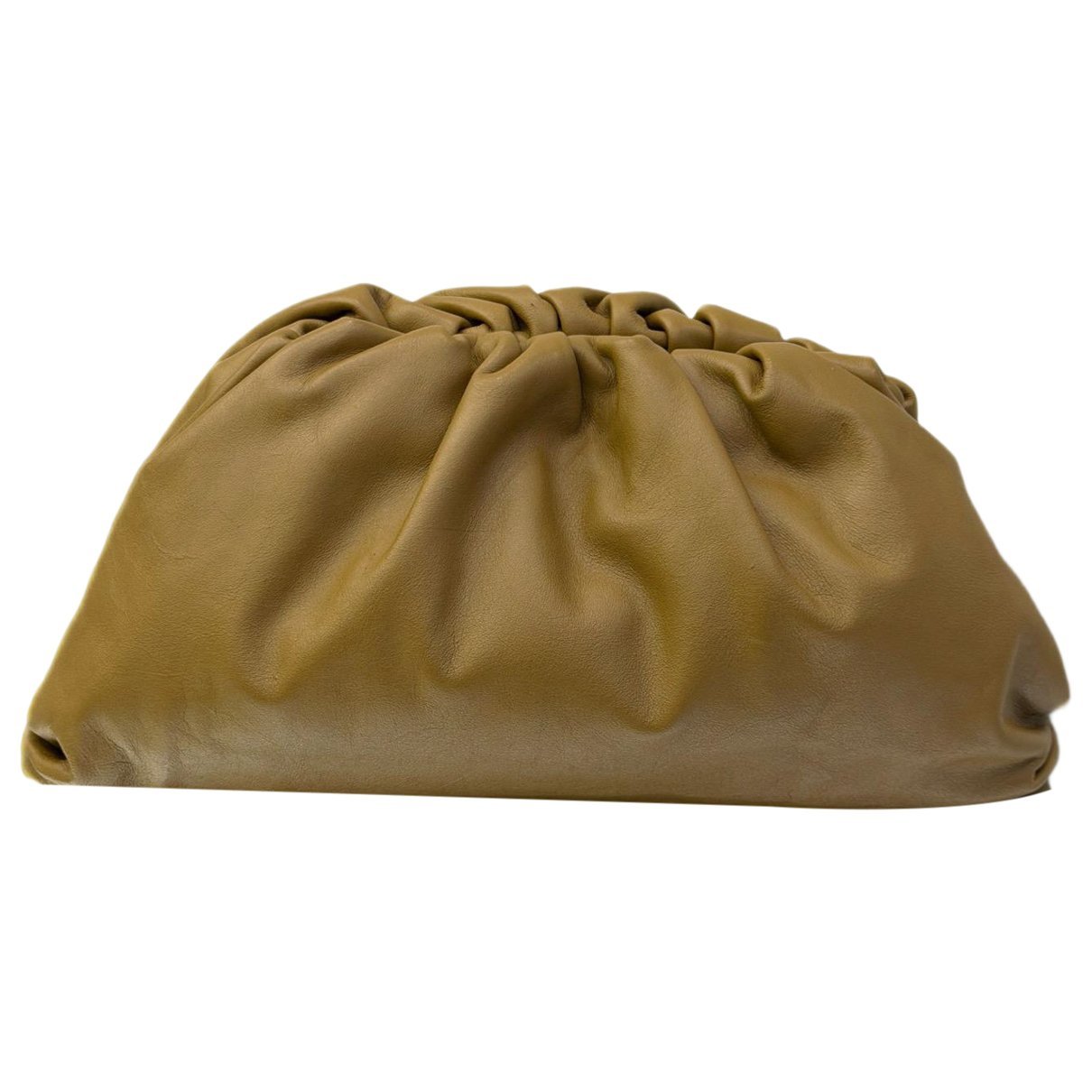 Pouch leather handbag