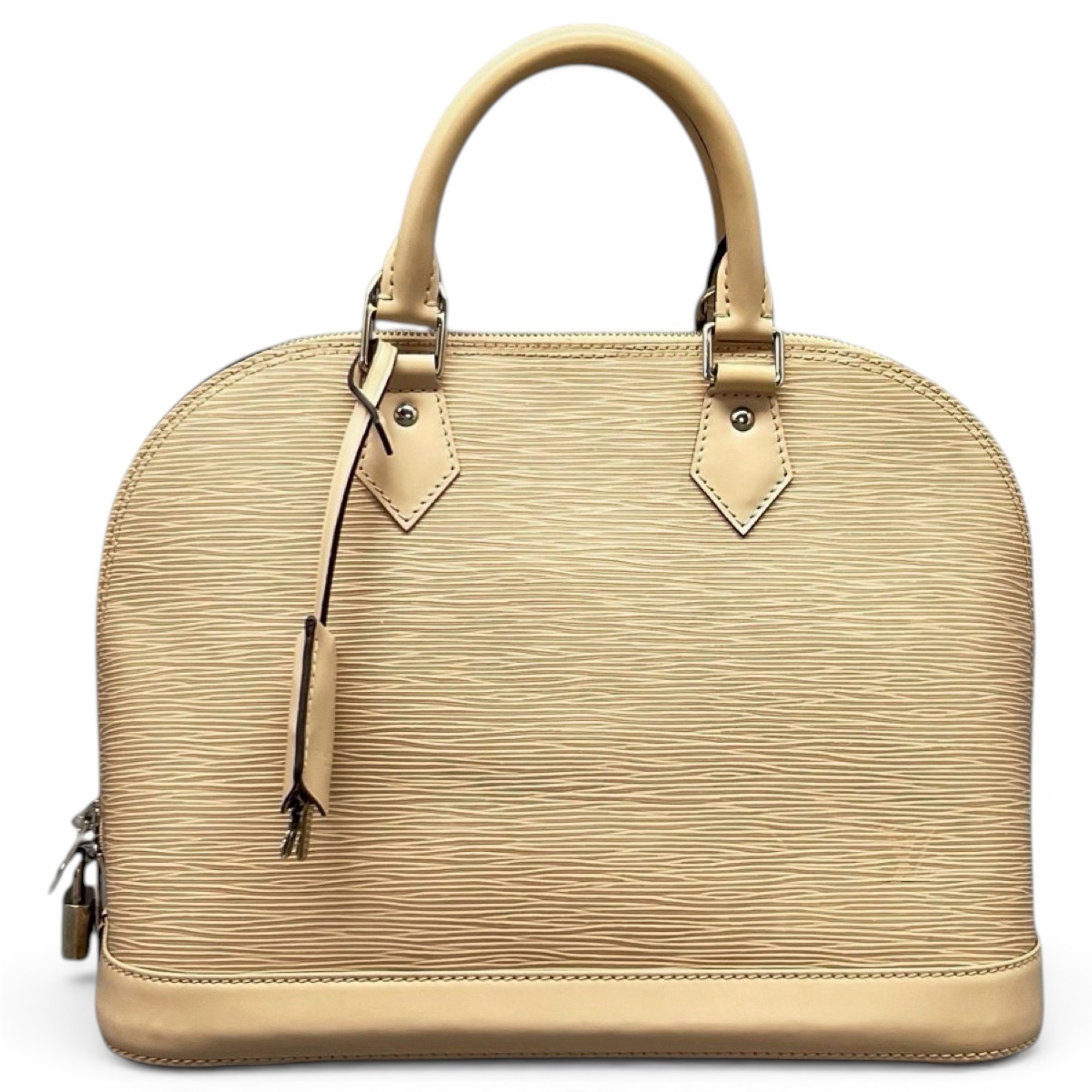 Alma leather handbag