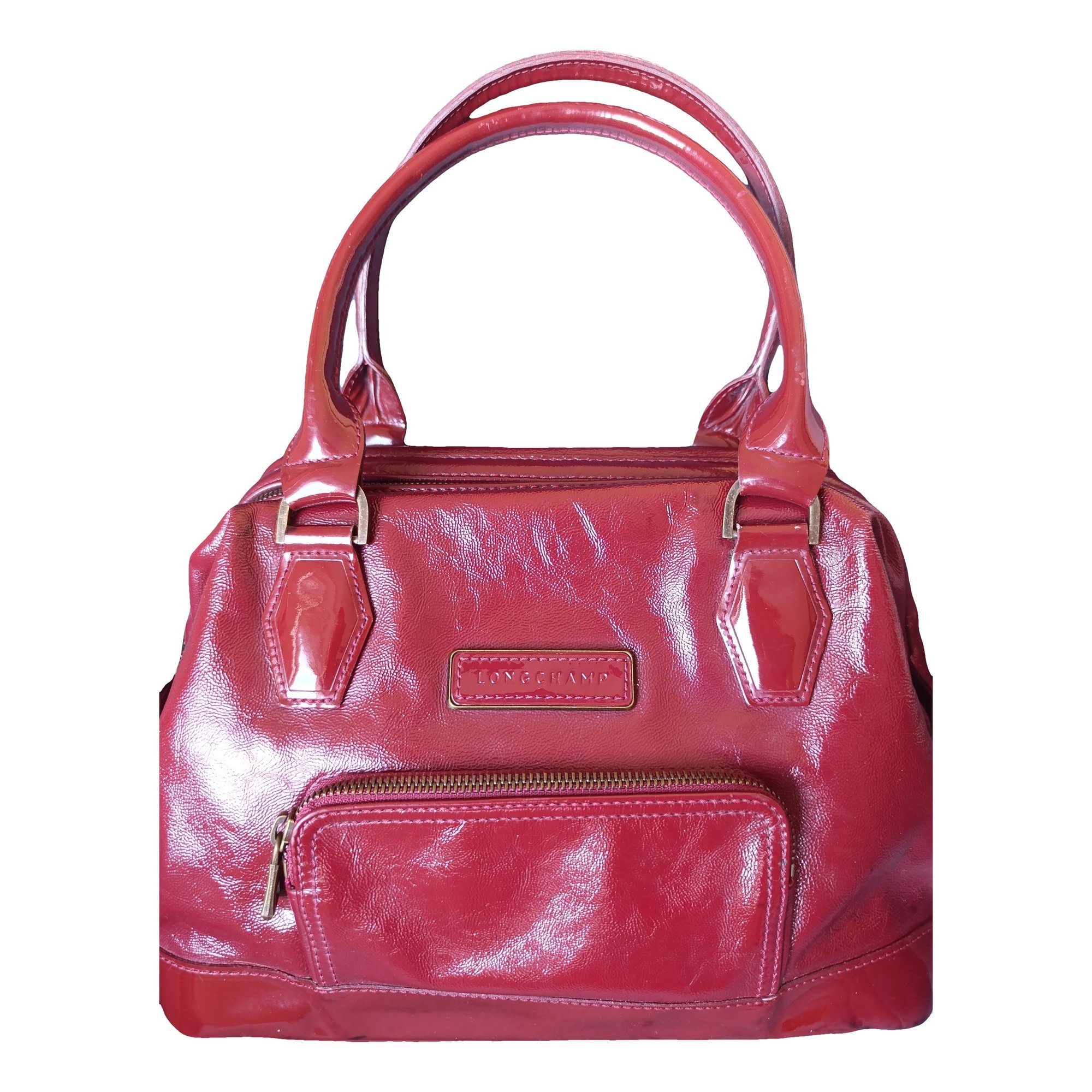 Légende patent leather handbag