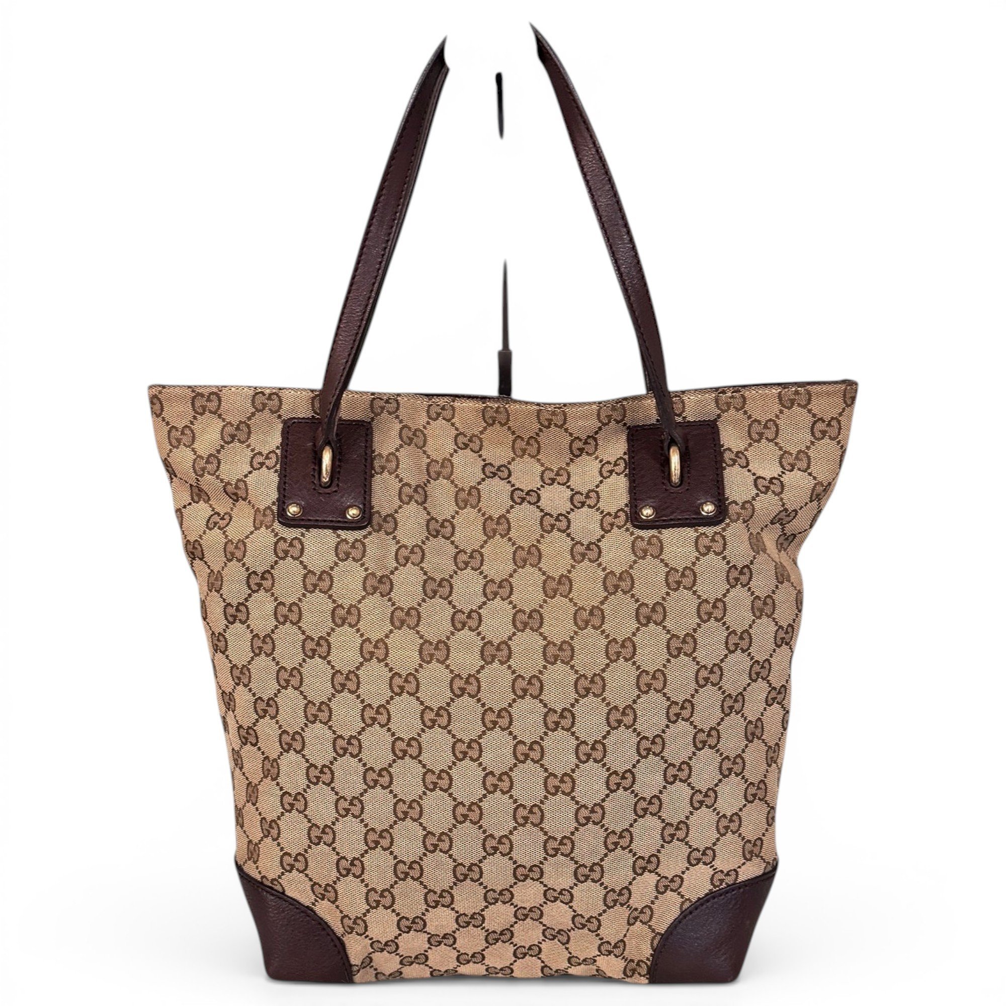 Leather tote