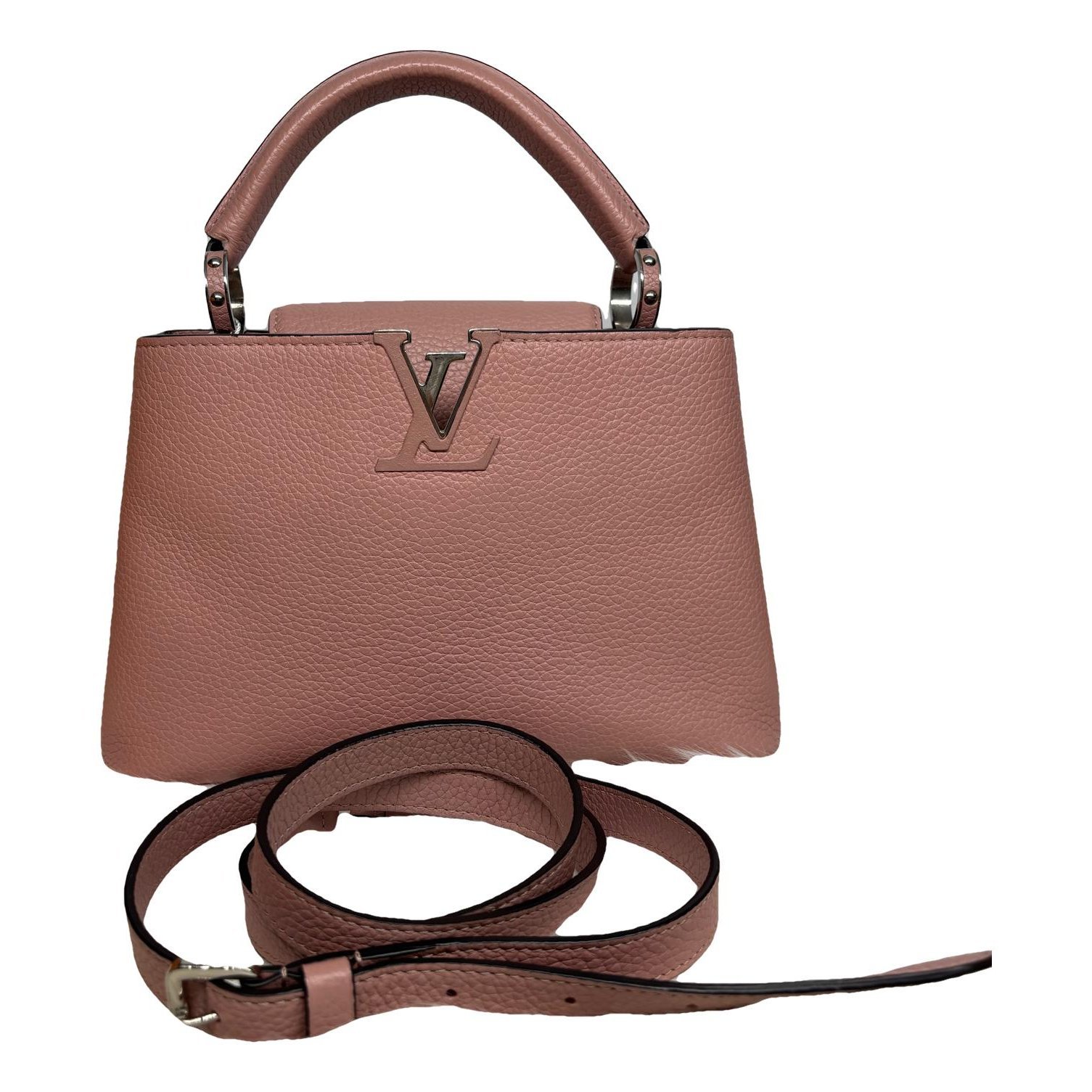 Capucines leather handbag
