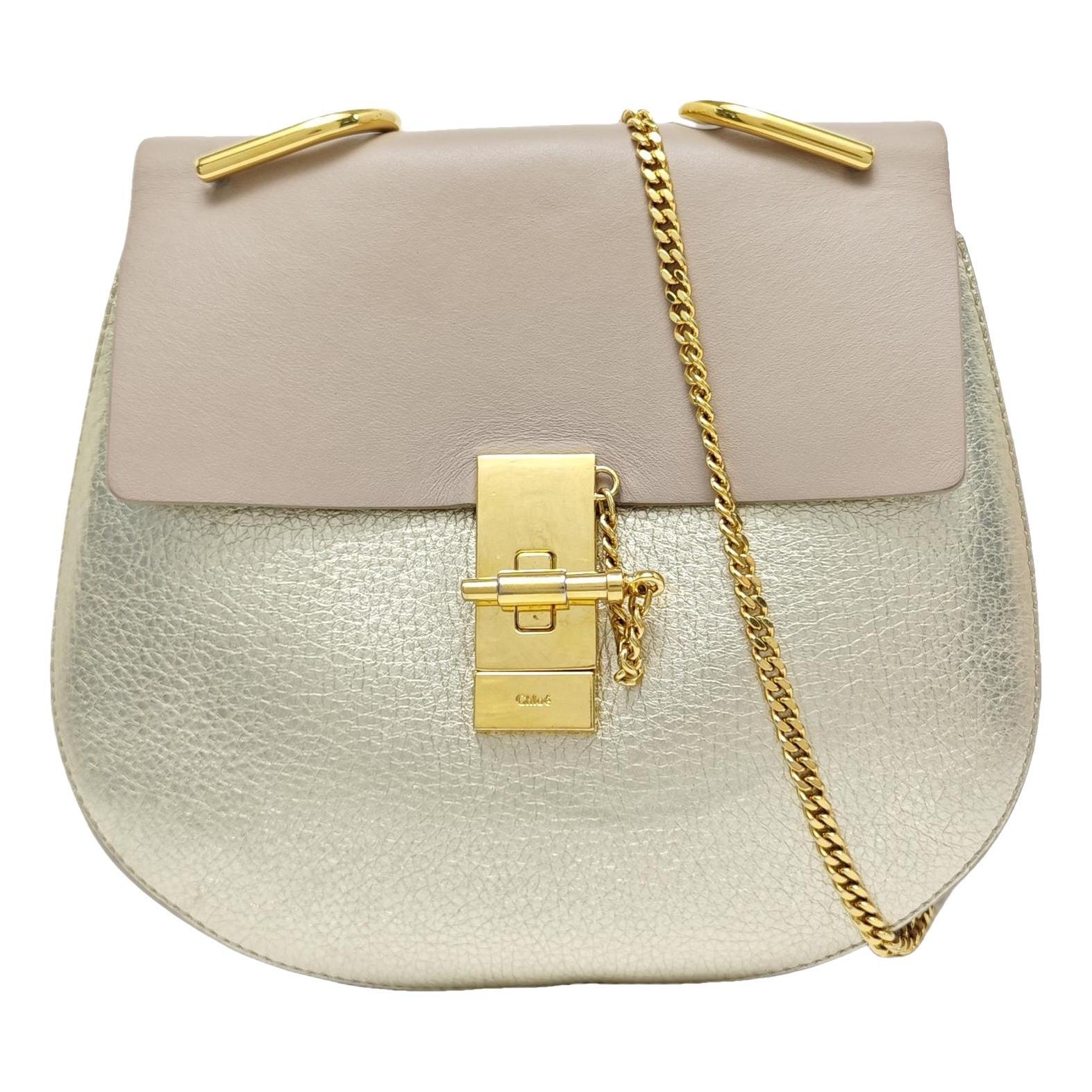 Drew leather crossbody bag