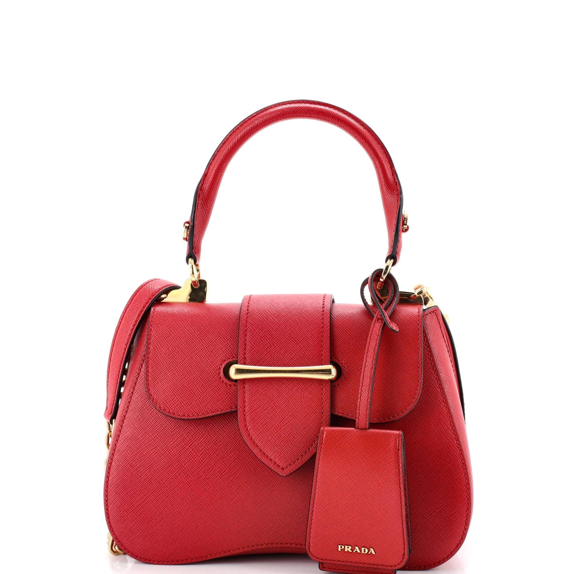 Leather handbag