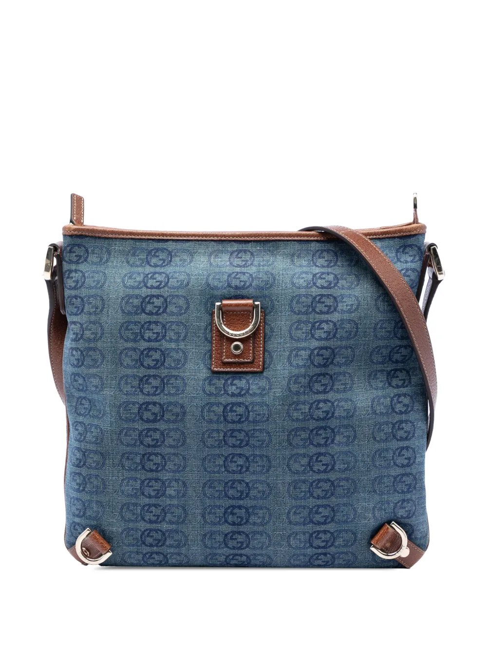 2000-2015 GG Denim Abbey D Ring crossbody bag