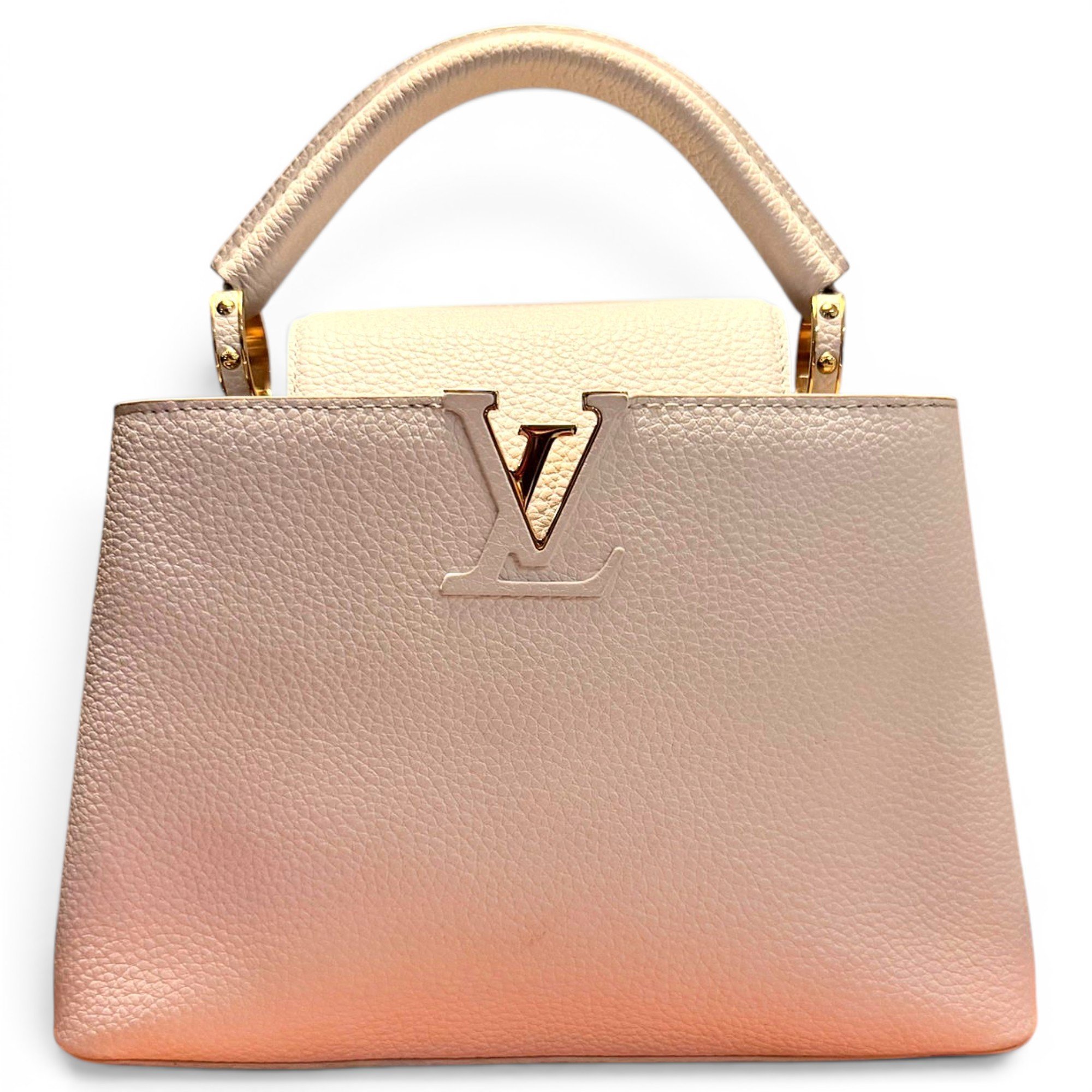 Capucines leather handbag