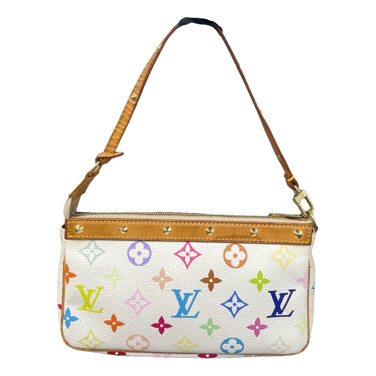 Pochette Accessoire velvet handbag
