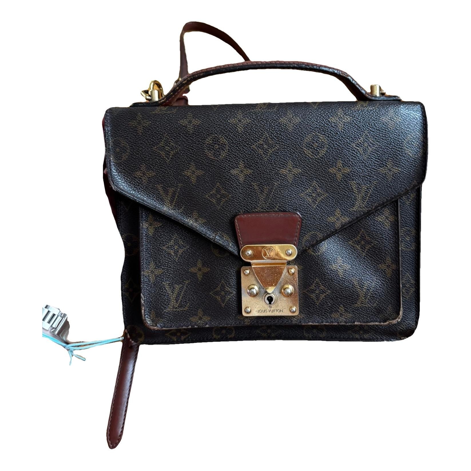 Monceau linen handbag