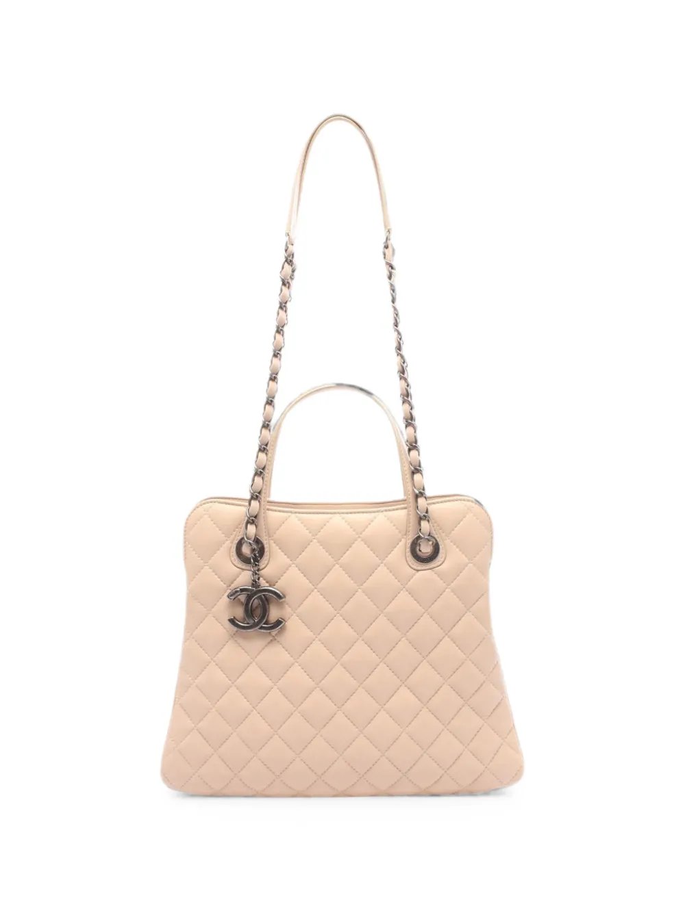2015-2016 CC Quilted Lambskin satchel