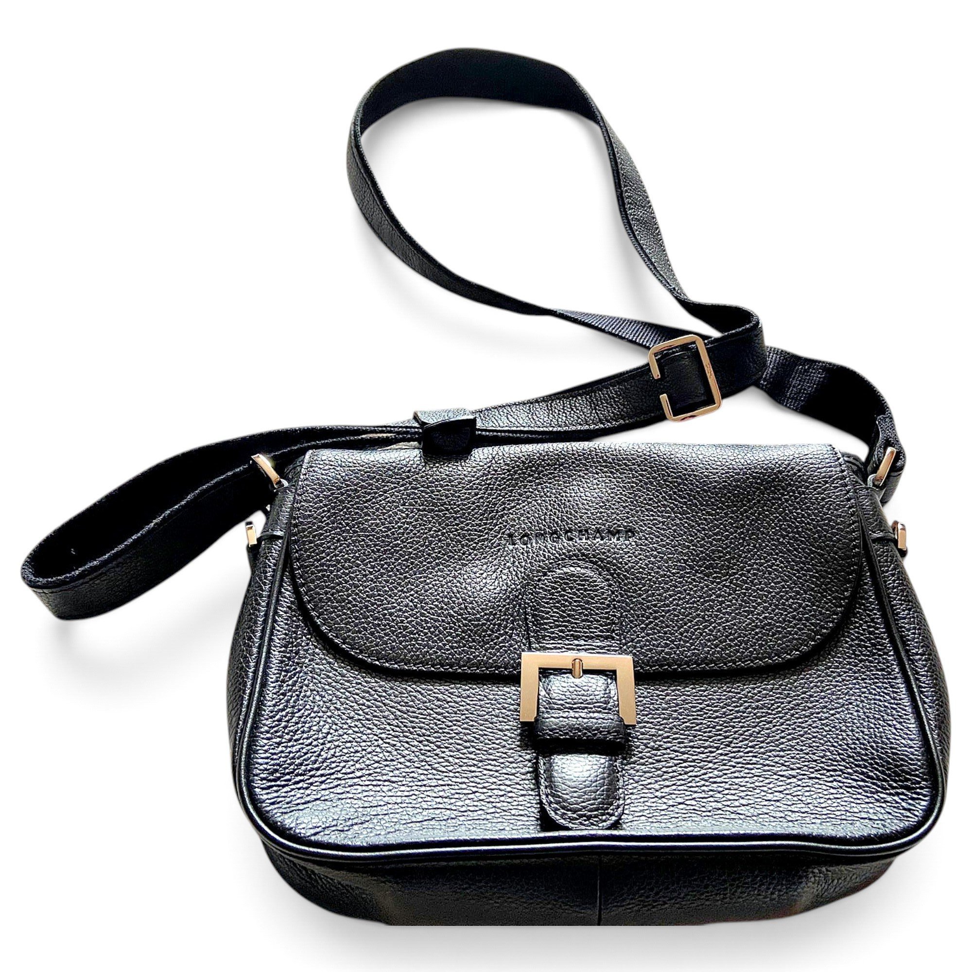 Mademoiselle leather crossbody bag