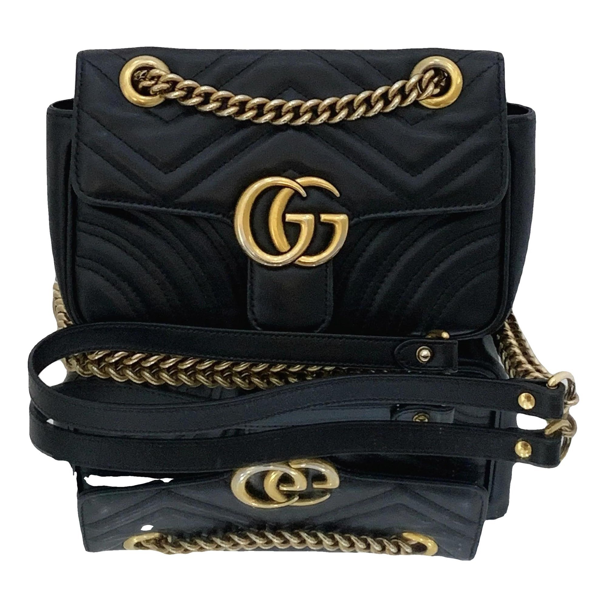 Marmont leather crossbody bag