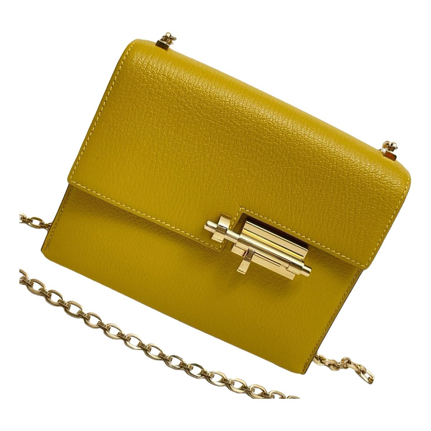 Verrou Mini leather handbag
