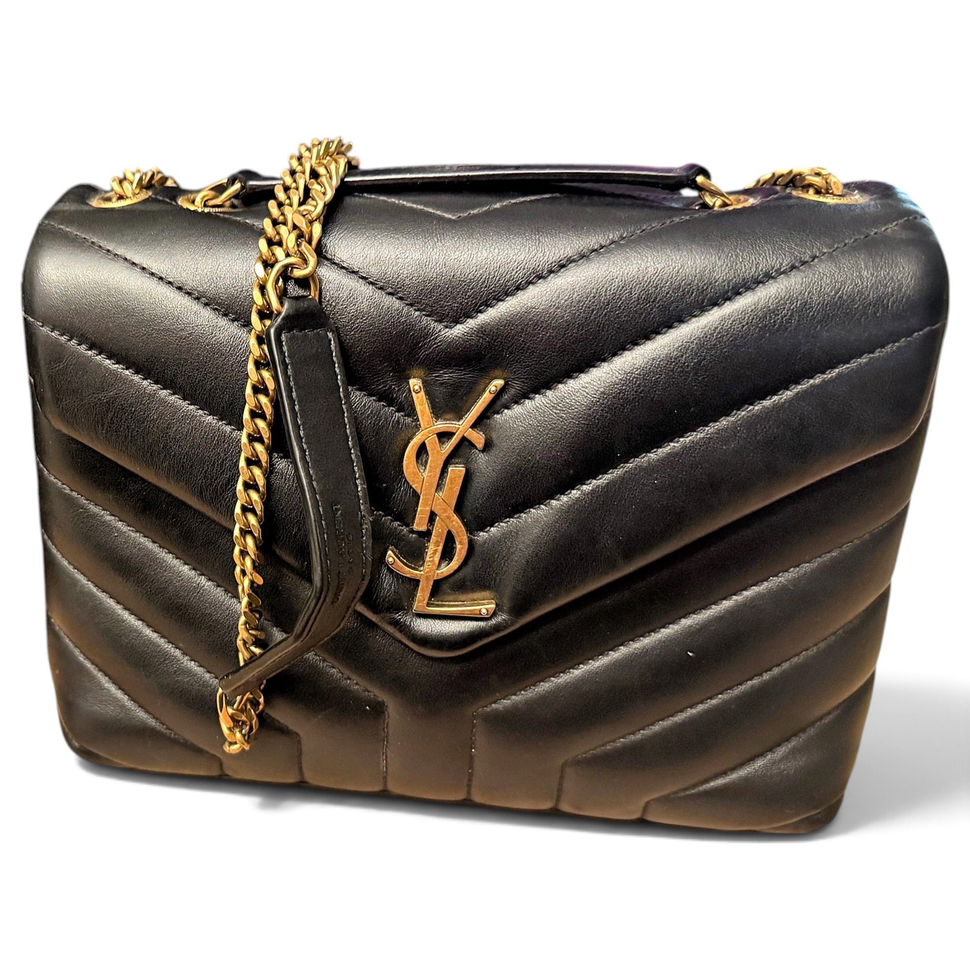 Loulou leather handbag