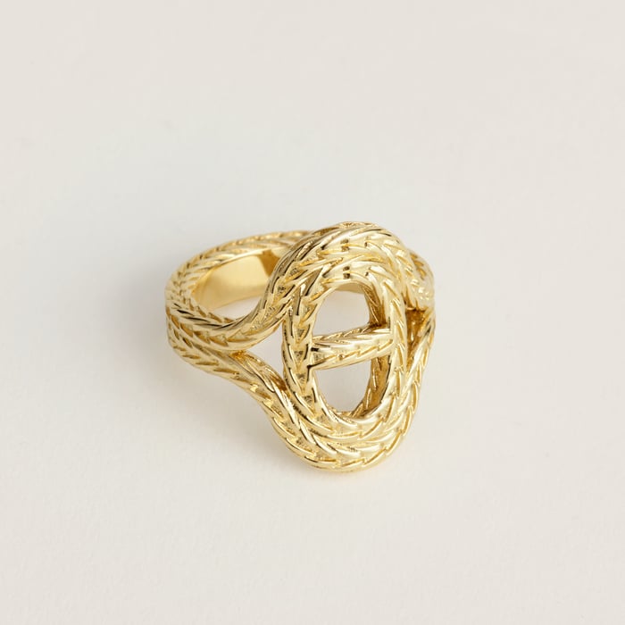 Sans Coloris Chaine d'Ancre Danae Ring, Medium Model