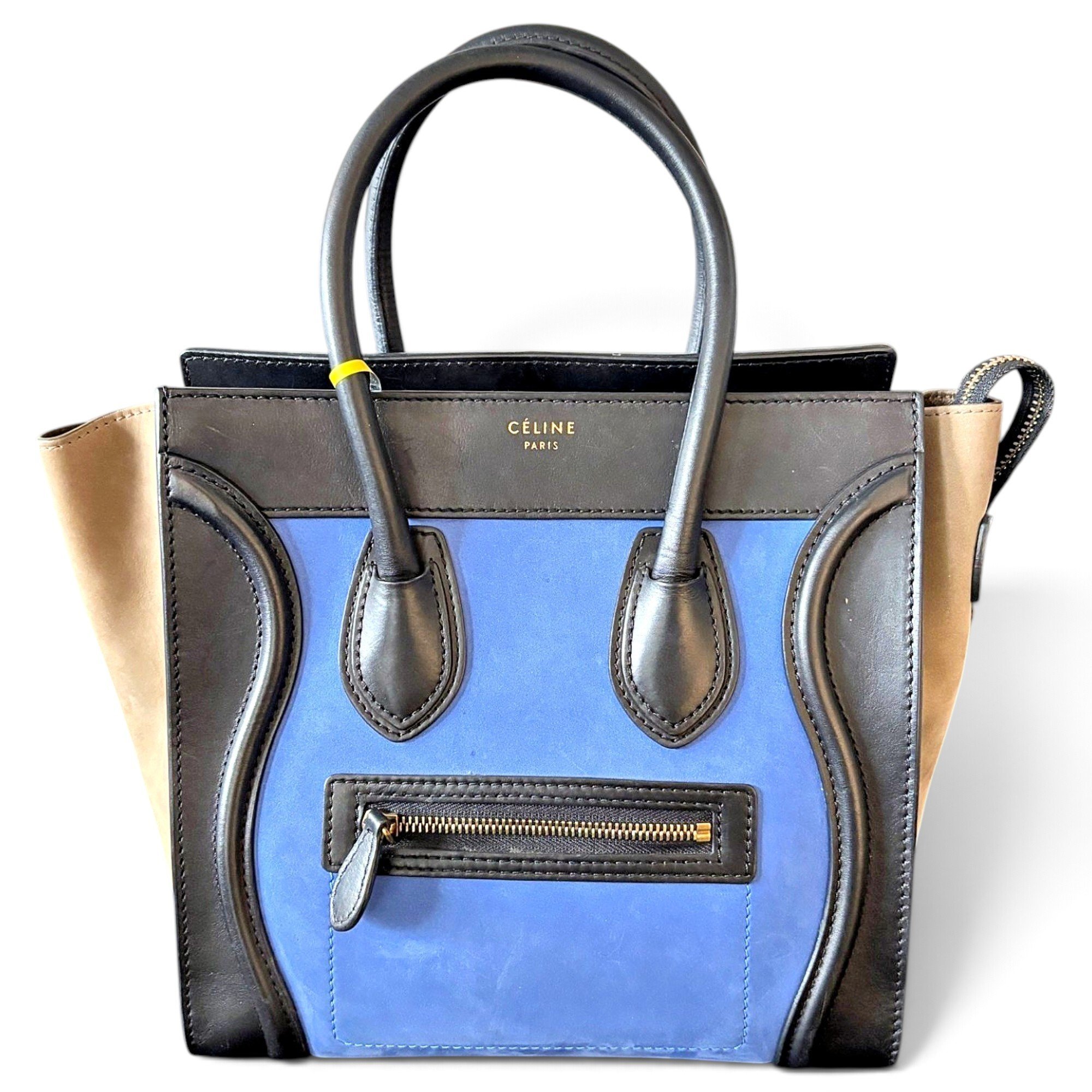 Luggage leather handbag