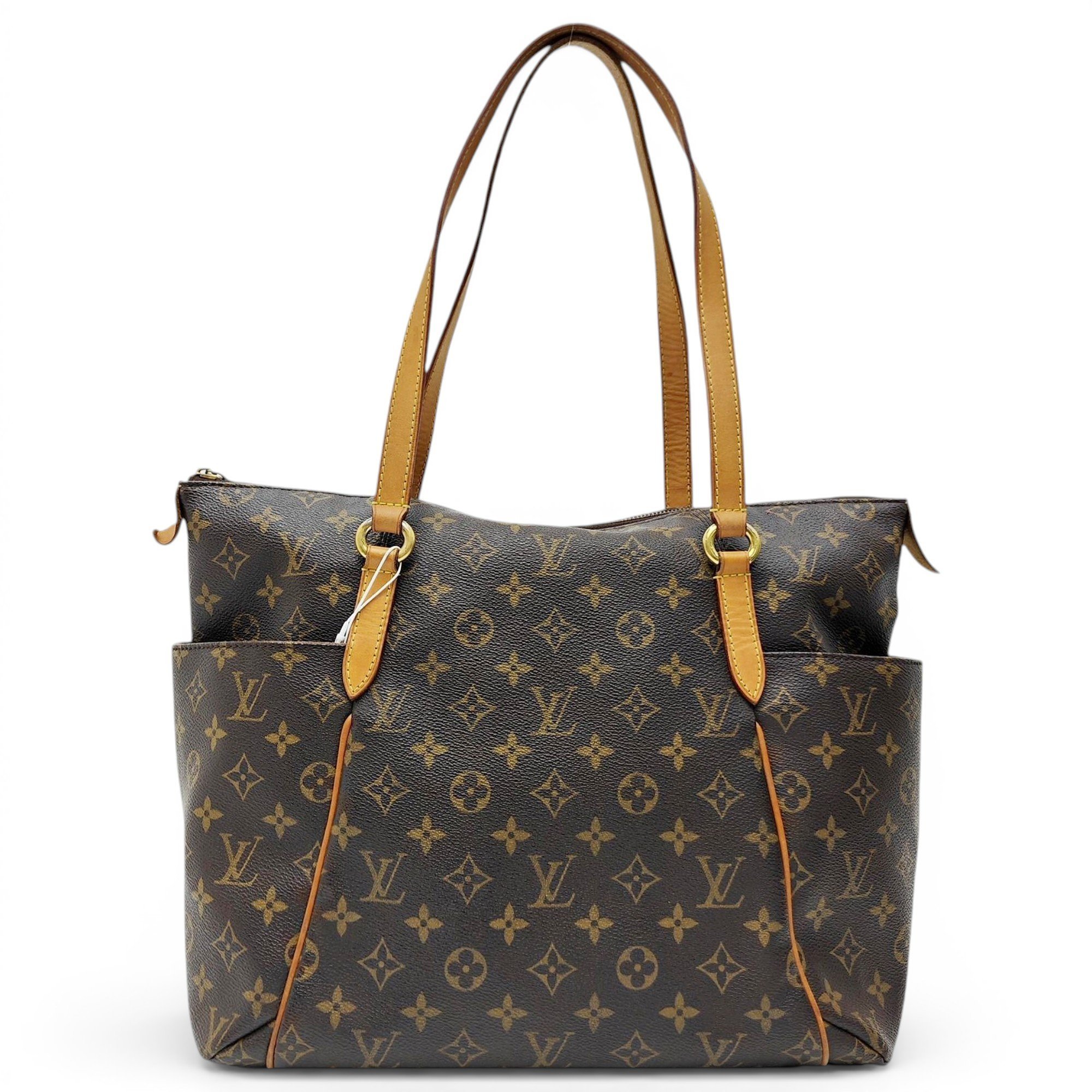 Totally leather handbag