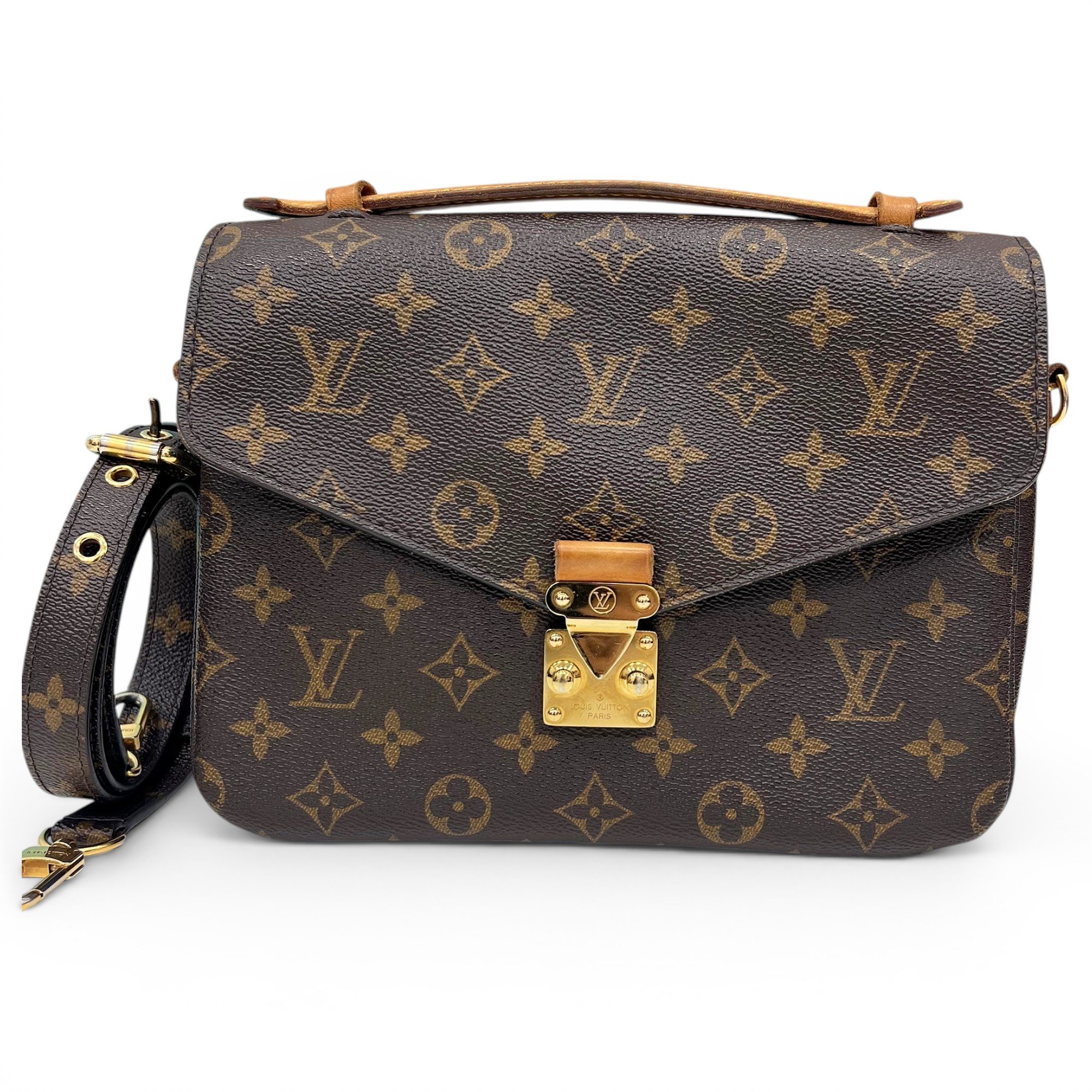 Metis leather crossbody bag