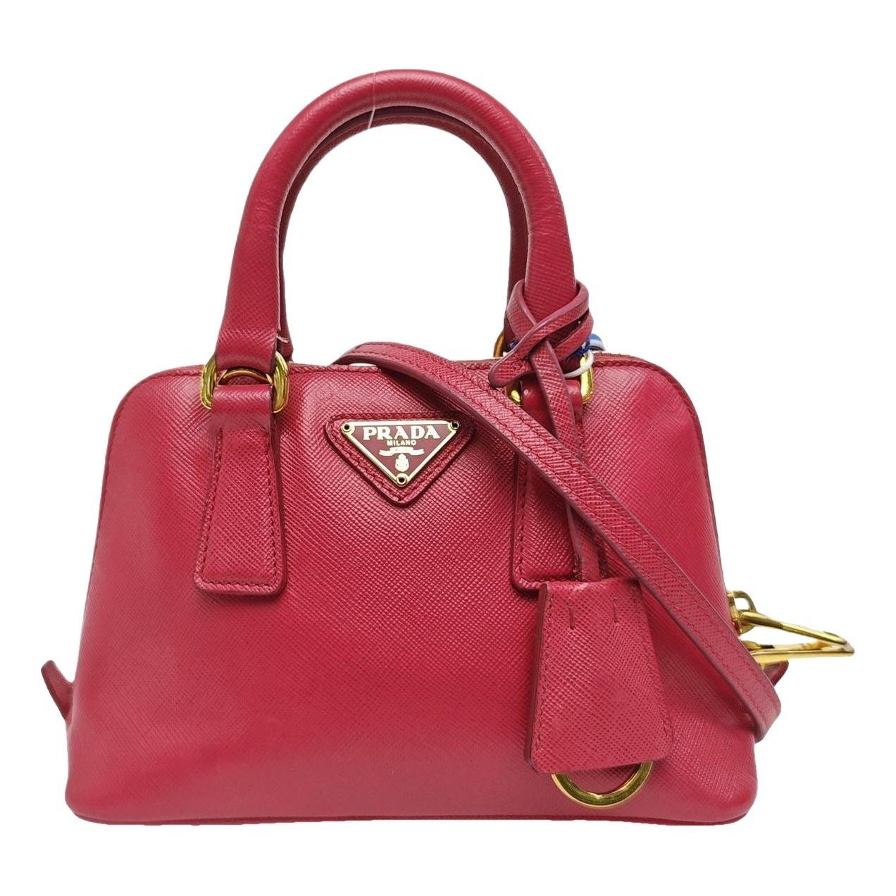 Promenade leather handbag