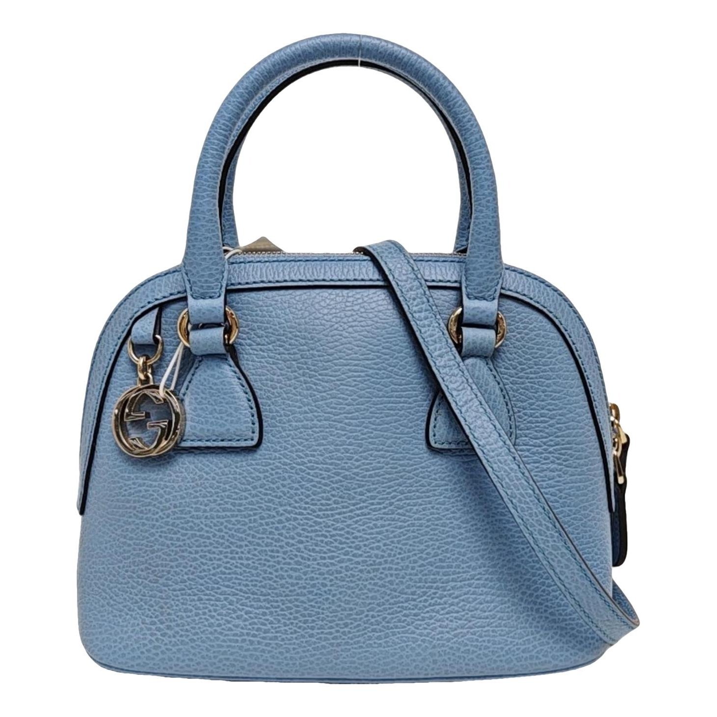 Ophidia Dome leather handbag